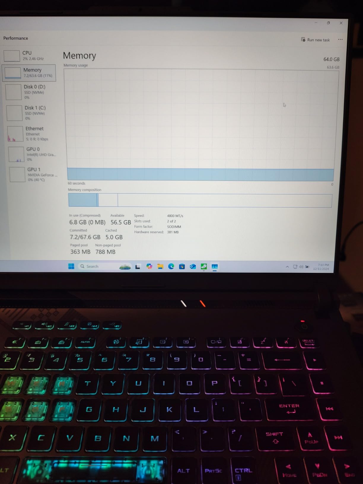 ASUS ROG Strix G16 Gaming Laptop, 165Hz Display, NVIDIA GeForce RTX 4060, Intel Core i7-13650HX, 16GB DDR5, 1TB PCIe Gen4 SSD customer photo 2