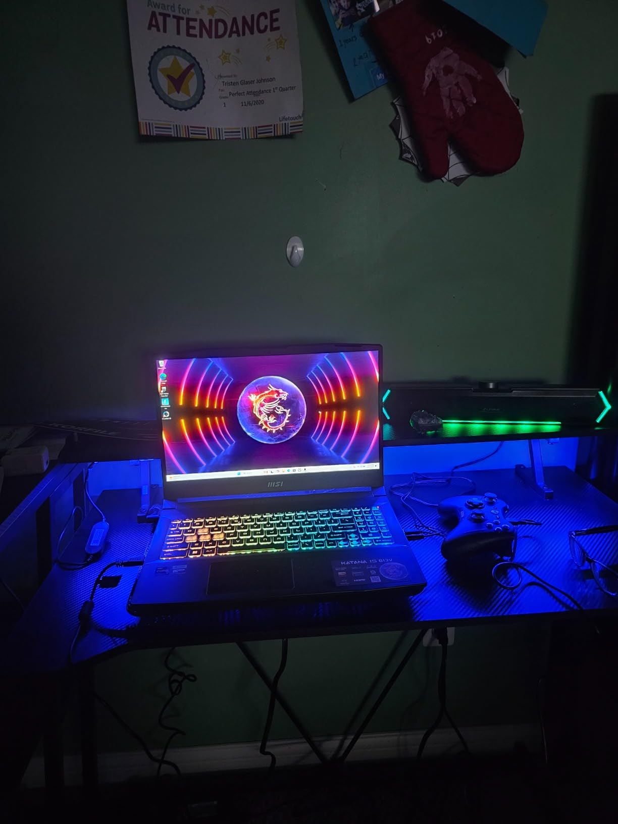 MSI Katana 15 15.6 165Hz QHD Gaming Laptop: Intel Core i7-13620H, NVIDIA Geforce RTX 4070, 16GB DDR5, 1TB NVMe SSD customer photo 1