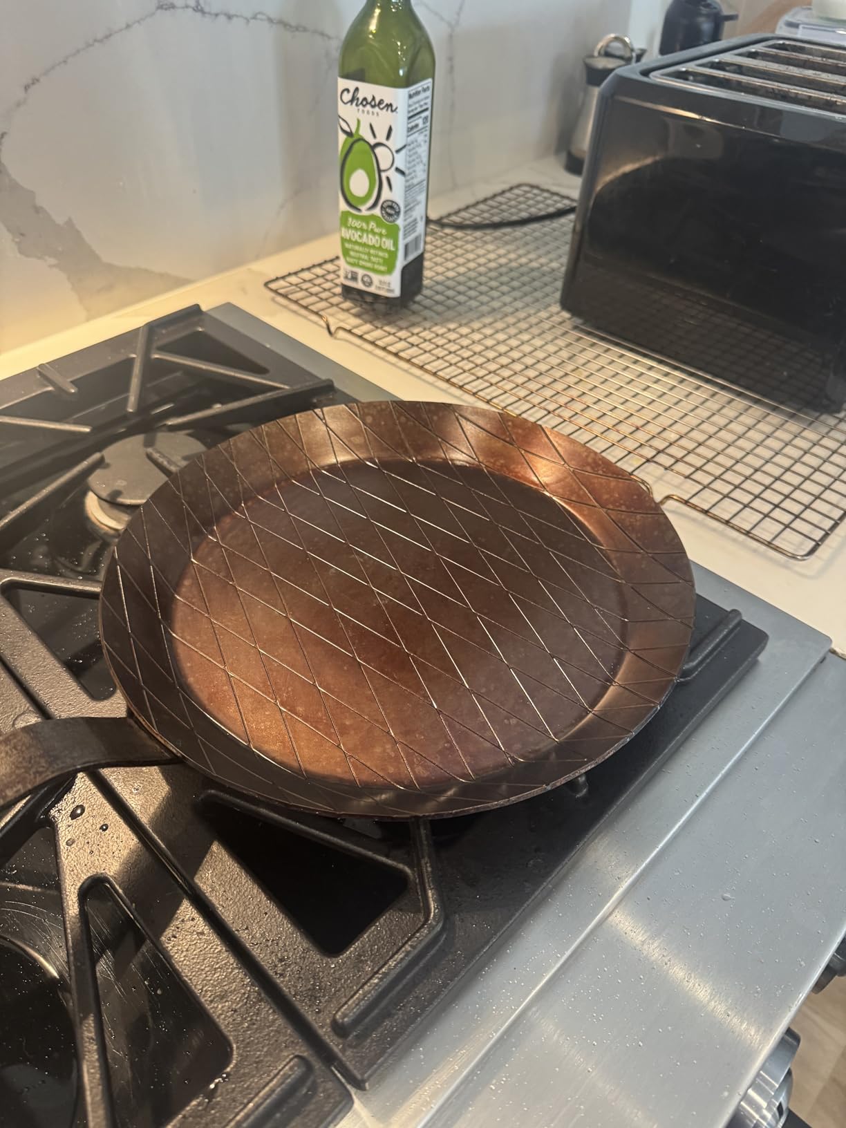 ZWILLING Forged 11-Inch Carbon Steel Frying Pan, PFAS-Free Pre-Seasoned Frying Pan, Induction Compatible customer photo 2