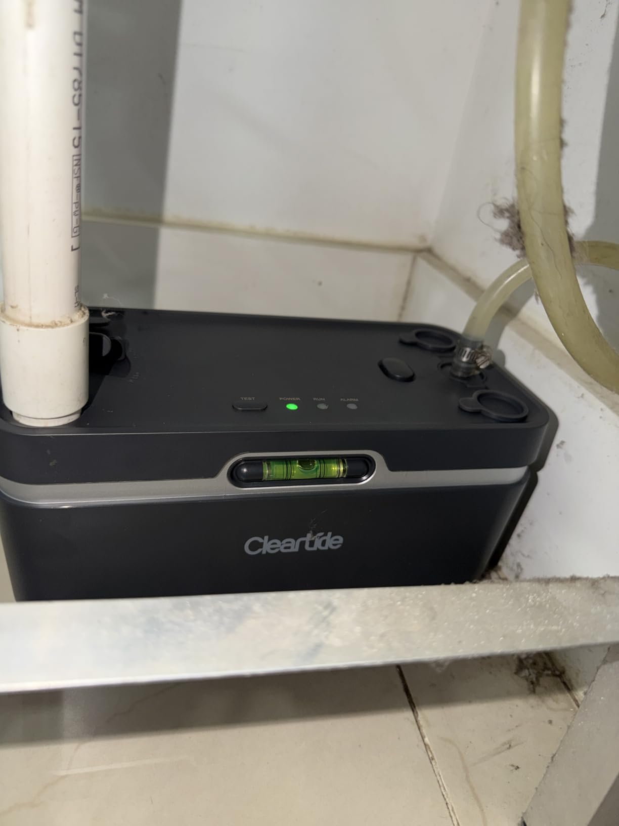 Condensate HVAC Pump, Ultra-Quiet 25dB, 1/30 HP 144 GPH, 100-240V, Automatic Condensate Removal Pump with Safety Switch and Tubing for Air Conditioner/Furnace/Dehumidifier/Ice Machine customer photo 1