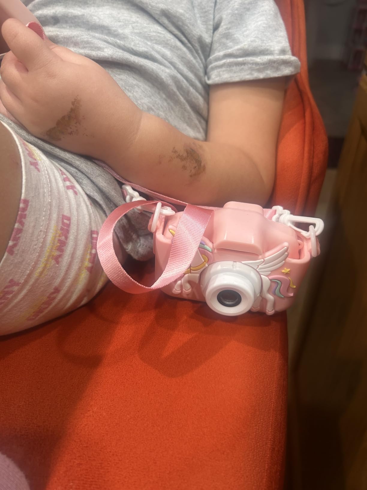 Kids Camera Toy, masterbee Dinosaur Toys Camera for Kid Age 3-12, Christmas/Birthday Gifts for Boys and Girls, 1080P HD Kids Digital Camera, Children Camera Gift for 3 4 5 6 7 8 9 10 11 12 Year Old customer photo 2