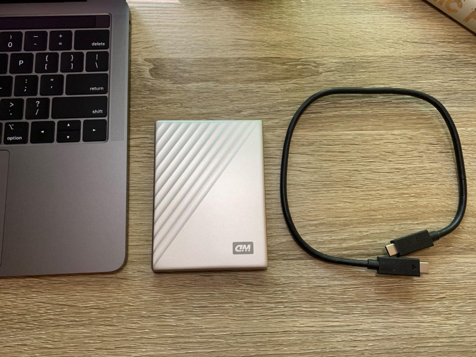 WD 6TB My Passport Ultra for Mac Silver, Portable External Hard Drive, Backup Software with Defense Against ransomware, and Password Protection, USB-C and USB 3.1 customer photo 1