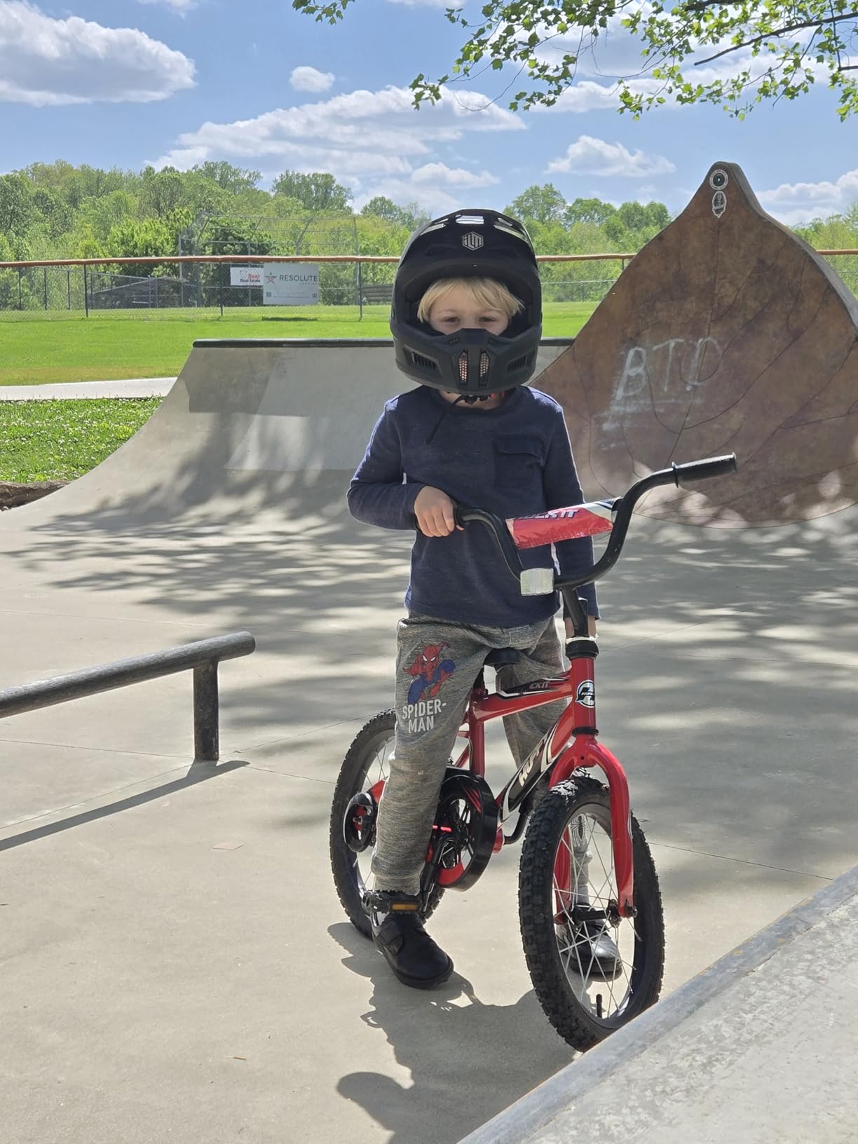 ILM Youth Dirt Bike Helmets Kids ATV Helmet Motorcross BMX Off Road Motorbike with Goggles Gloves Mask DOT Model MT601Y (Matte Black, Youth-Large) customer photo 1