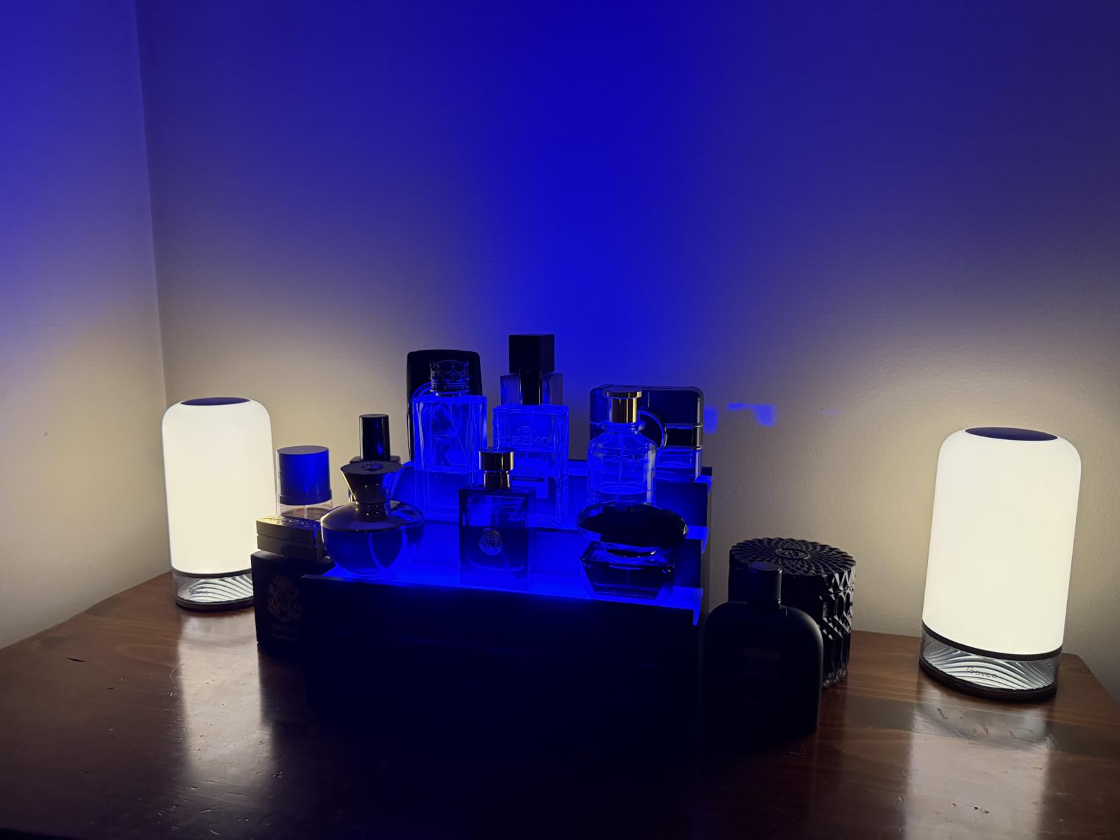 Govee RGBIC Smart Table Lamp 2, Touch Bedside Small Table Lamp Compatible with SmartThings, Matter, Alexa, Desk Lamp with 64 Scene Modes, Nightstand Lamp for Bedroom Living Room Night Light(Corded) customer photo 2