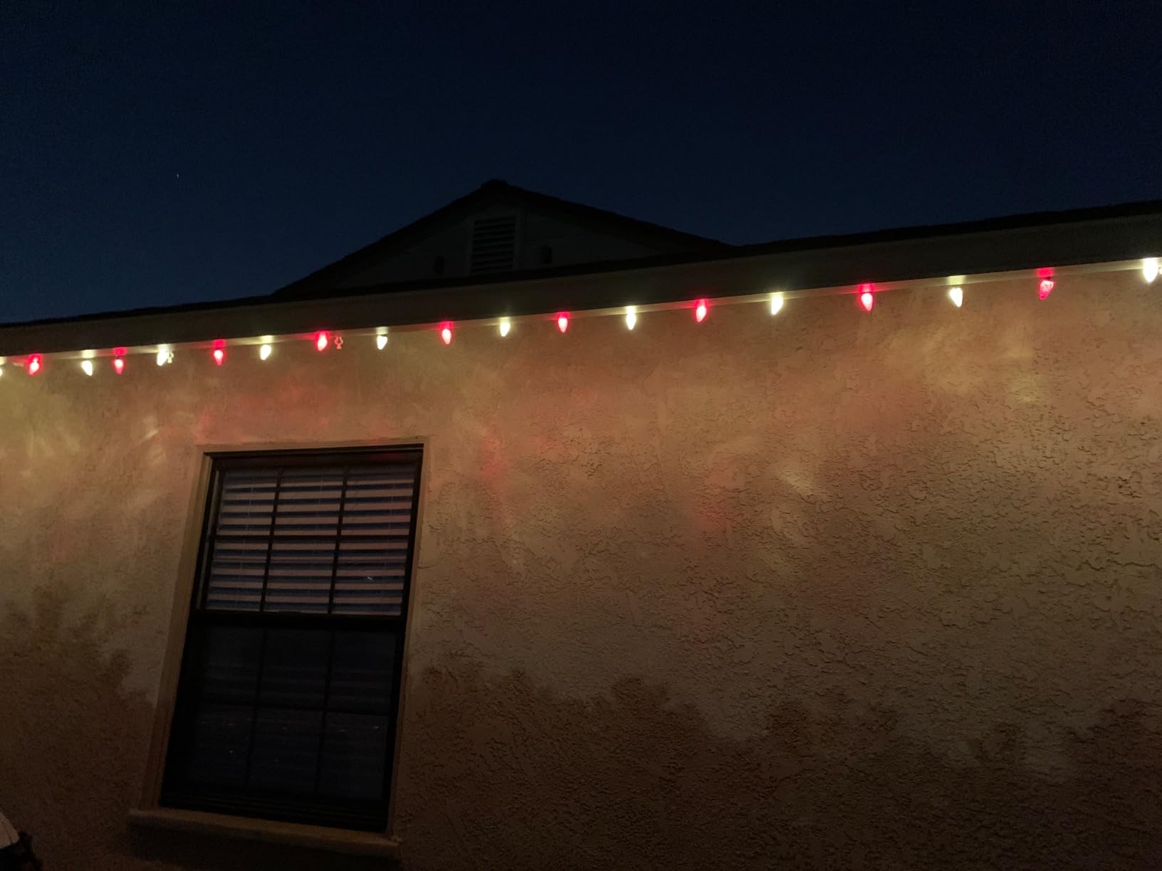 C9 Christmas Lights Outdoor, 114FT 150 LED C9 String Lights, Multicolor | Timer & 8 Light Modes, Waterproof Commercial Grade Connectable Christmas Tree Lights for Indoor Outside Roofline Patio customer photo 2