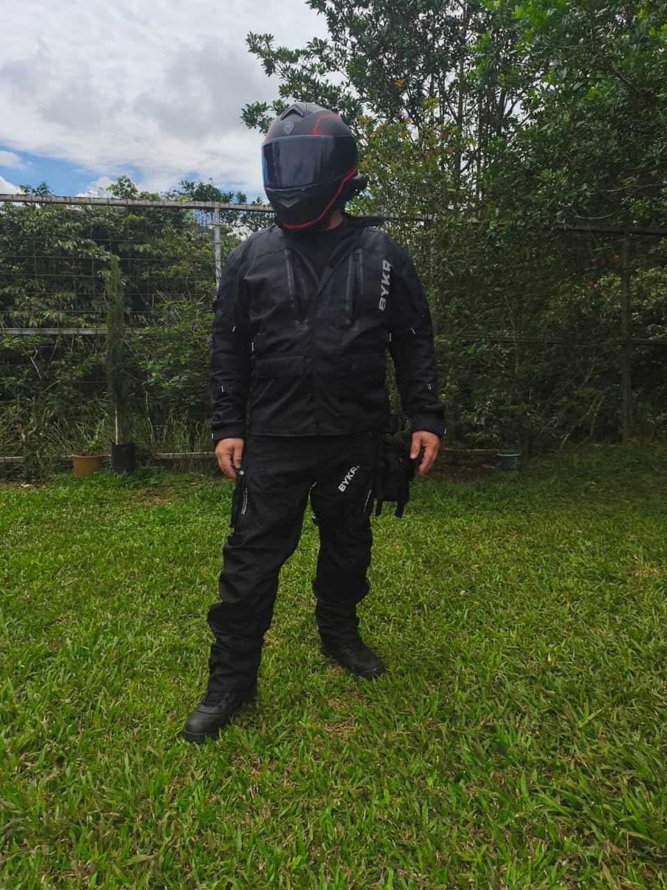 BYKR Adventure Touring Motorcycle Jacket For Men & Women Enduro Biker Textile Riding Gear CE Armored customer photo 2