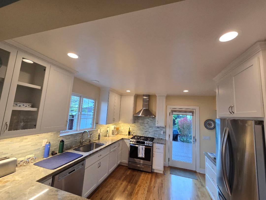 Feit Electric 5/6in LED Recessed Downlight Retrofit Kit, Lumen Adjustable | Dimmable, Selectable White 2700K-5000K, 850/1025/1290 Brightness, 90+ CRI, E26 Adapter Included, 6 Pack customer photo 1