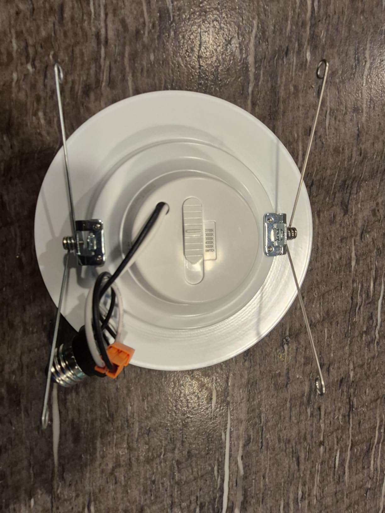 Feit Electric 5/6in LED Recessed Downlight Retrofit Kit, Lumen Adjustable | Dimmable, Selectable White 2700K-5000K, 850/1025/1290 Brightness, 90+ CRI, E26 Adapter Included, 6 Pack customer photo 2