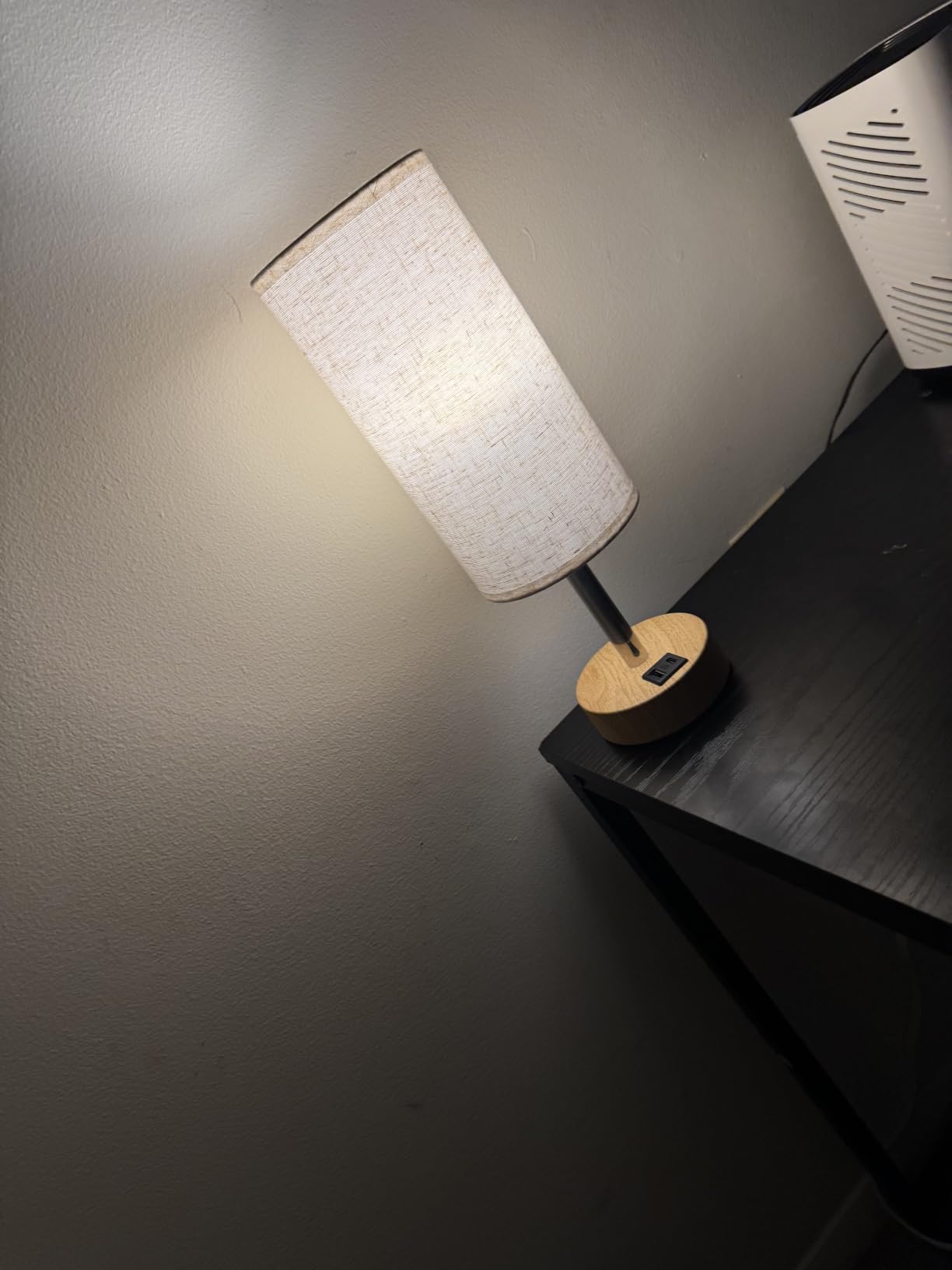Dicoool Bedside Table Lamp for Bedroom - 3-Way Dimmable Touch Lamp, USB A+C | LED Bulb Included, 14