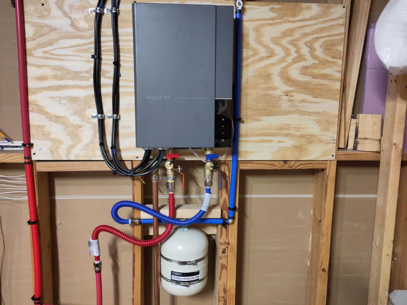 36kW Tankless Electric Water Heater 240V ETL Certified WiFi | Up to 8.7 GPM Whole House Hot Water Supply for 3-5 Points, On-Demand Instant Hot Water Heater, Max Current 150A customer photo 1