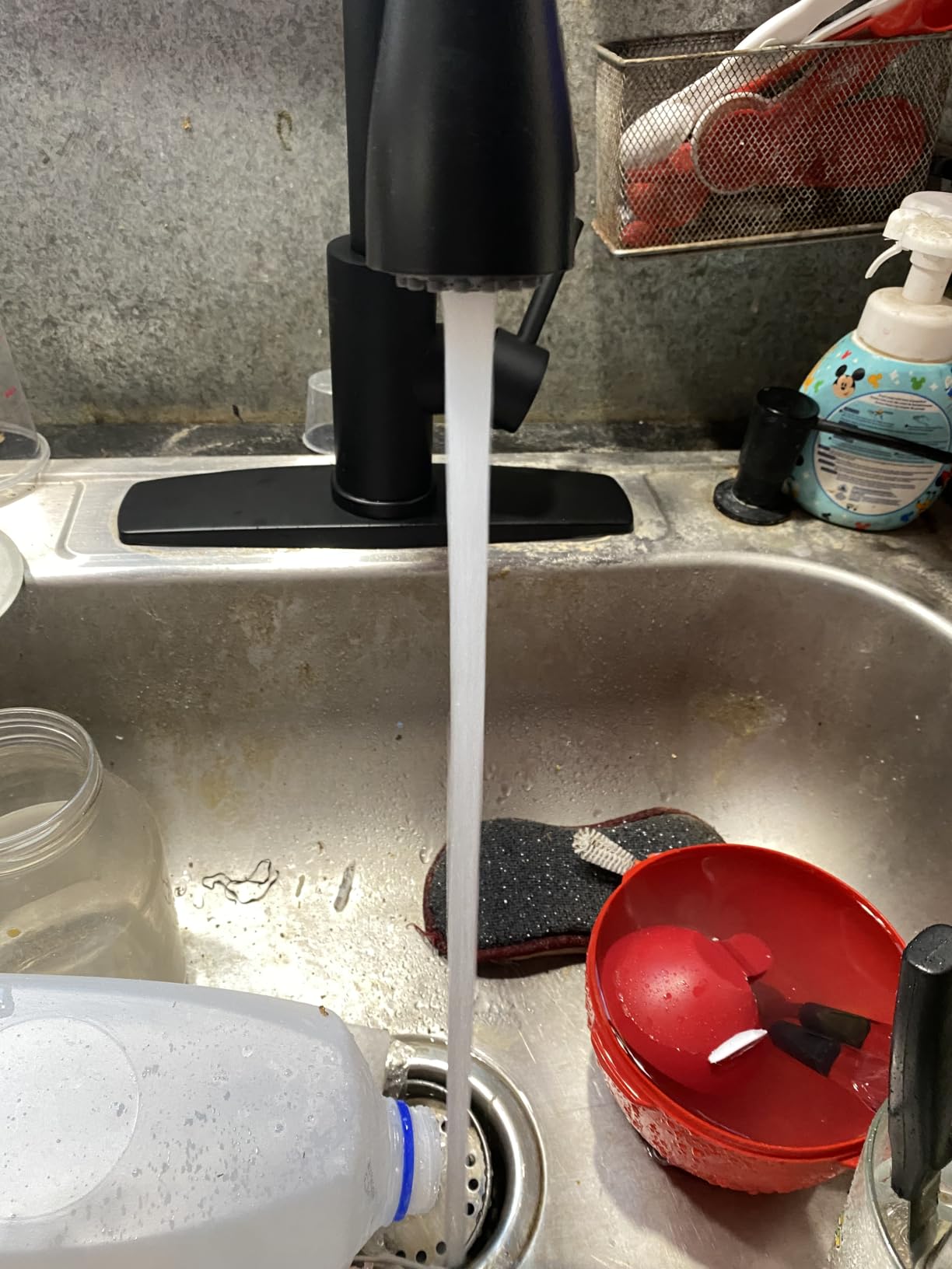 FORIOUS Black Touchless Kitchen Faucet with Soap Dispenser, Hands-Free | Smart Motion Sensor, Single Handle Stainless Steel, Contemporary Bar Sink Faucet with Pull Down Sprayer customer photo 2