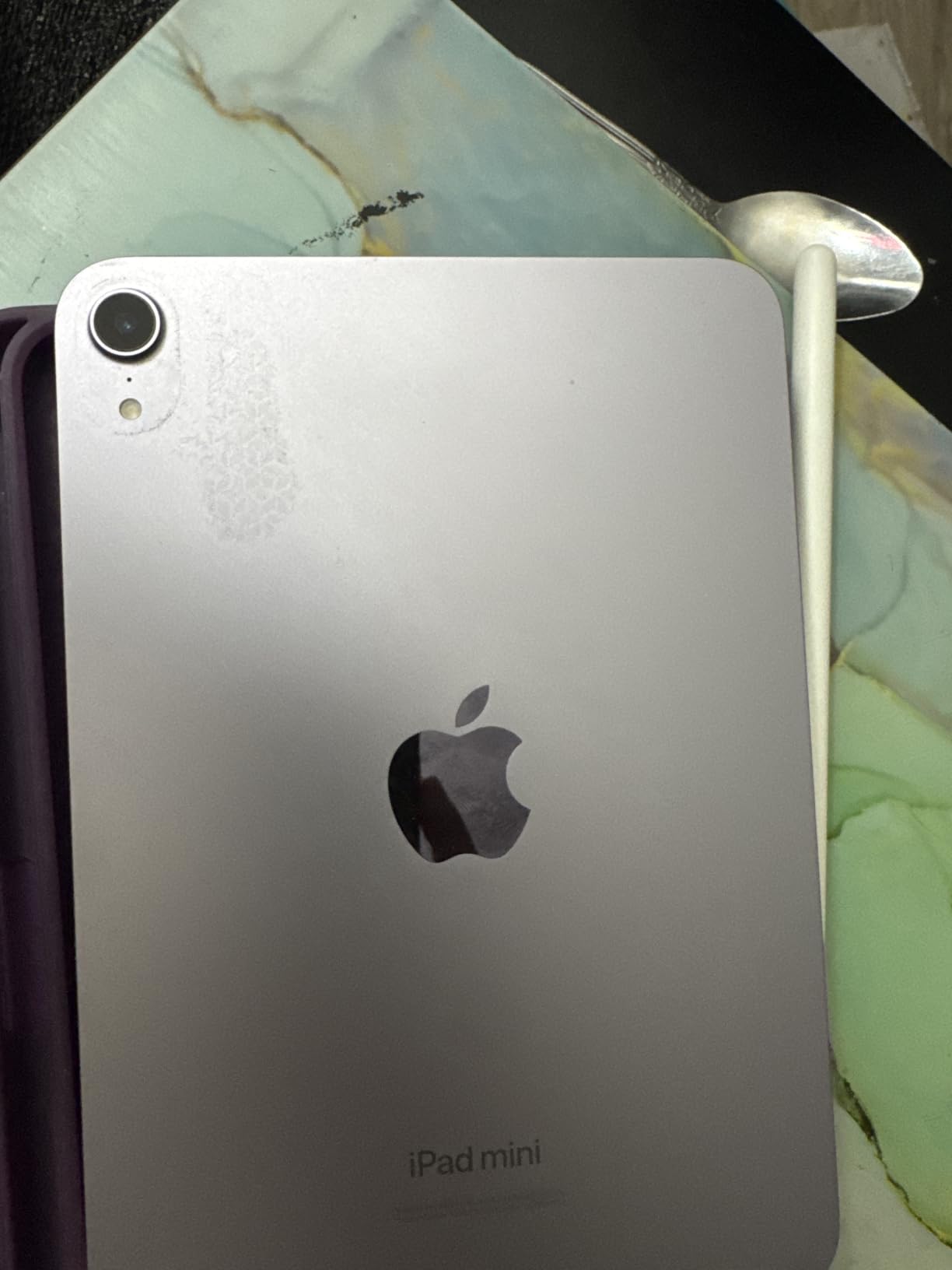 iPad mini (A17 Pro): Apple Intelligence, 8.3-inch Liquid Retina Display, 128GB, Wi-Fi 6E, 12MP Front/12MP Back Camera, Touch ID, All-Day Battery Life - Space Gray customer photo 2