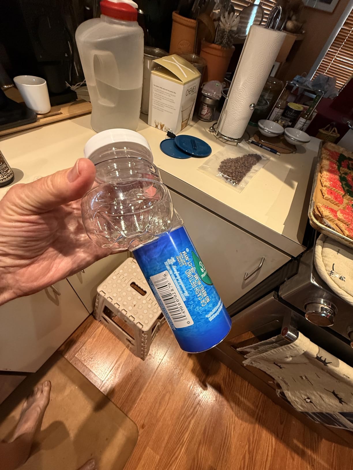 Dasani Diversion Safe Water Bottle Stash Can | Fake water bottle, Leak-proof Lid, Huge Hidden Compartment, For Keys, Cash and Valuables customer photo 2