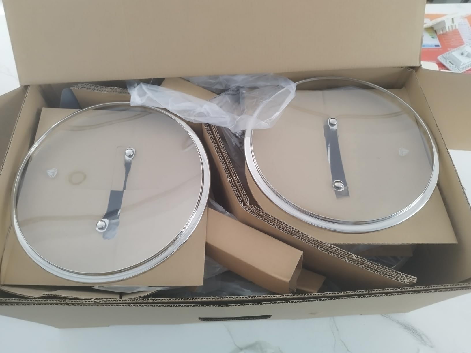 Blue Diamond Hybrid 12 Piece Stainless Steel Nonstick Cookware Set | PFAS-Free Ceramic Nonstick Pots & Pans, Diamond Bond, Induction & All Cooktop Ready customer photo 2