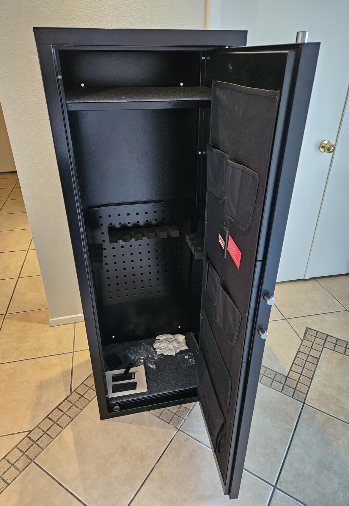 INTERGREAT 12-15 Gun Safe, Large Gun Safe for Rifles and Pistols, Quick Access Rifle Safe with 3 Removable Gun Racks and 4 Pistol Pockets, Digital Gun Cabinet with Dual Alarm customer photo 2