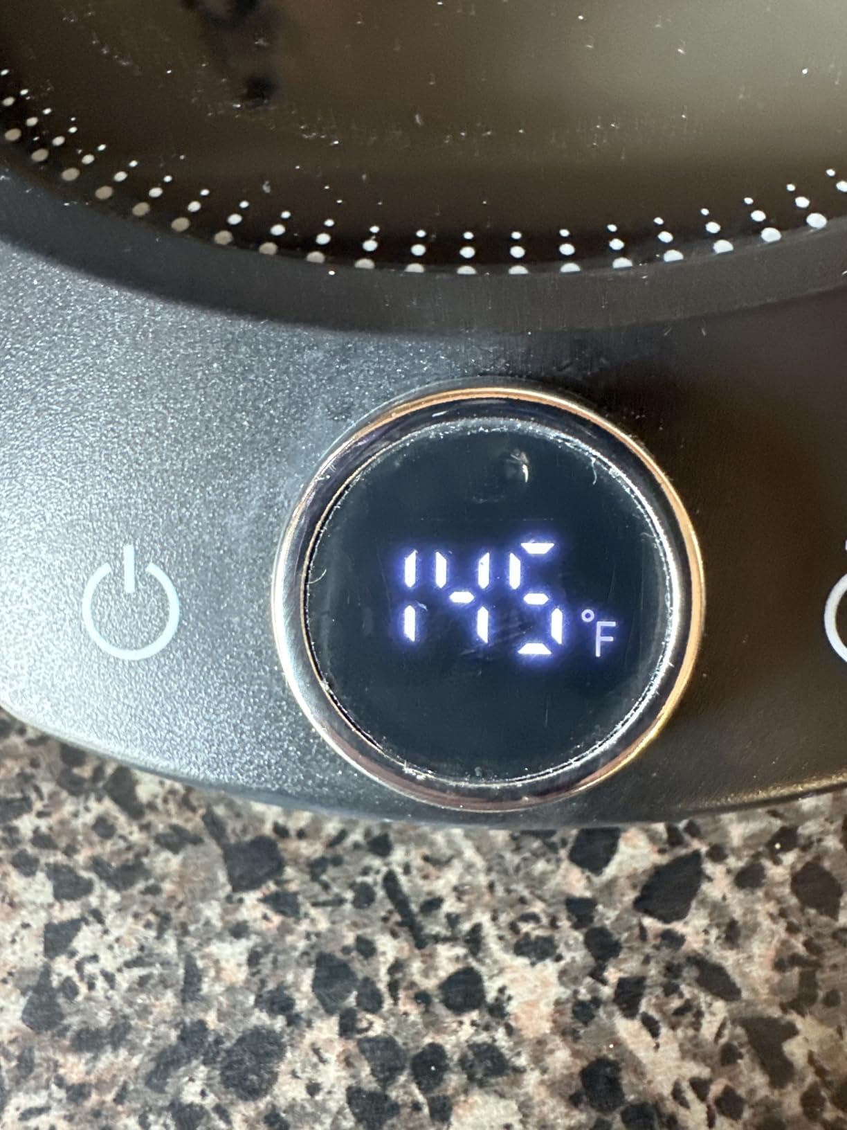 Fast Heating Mug warmer - 4 Temp Settings & 1-12H Timer, Coffee Cup Warmer Plate for Desk Auto Shut Off, LED Display Smart Candle Wax Warmer - Ideal Electric Beverage Warmer Gift for Coffee, Tea, Milk customer photo 2
