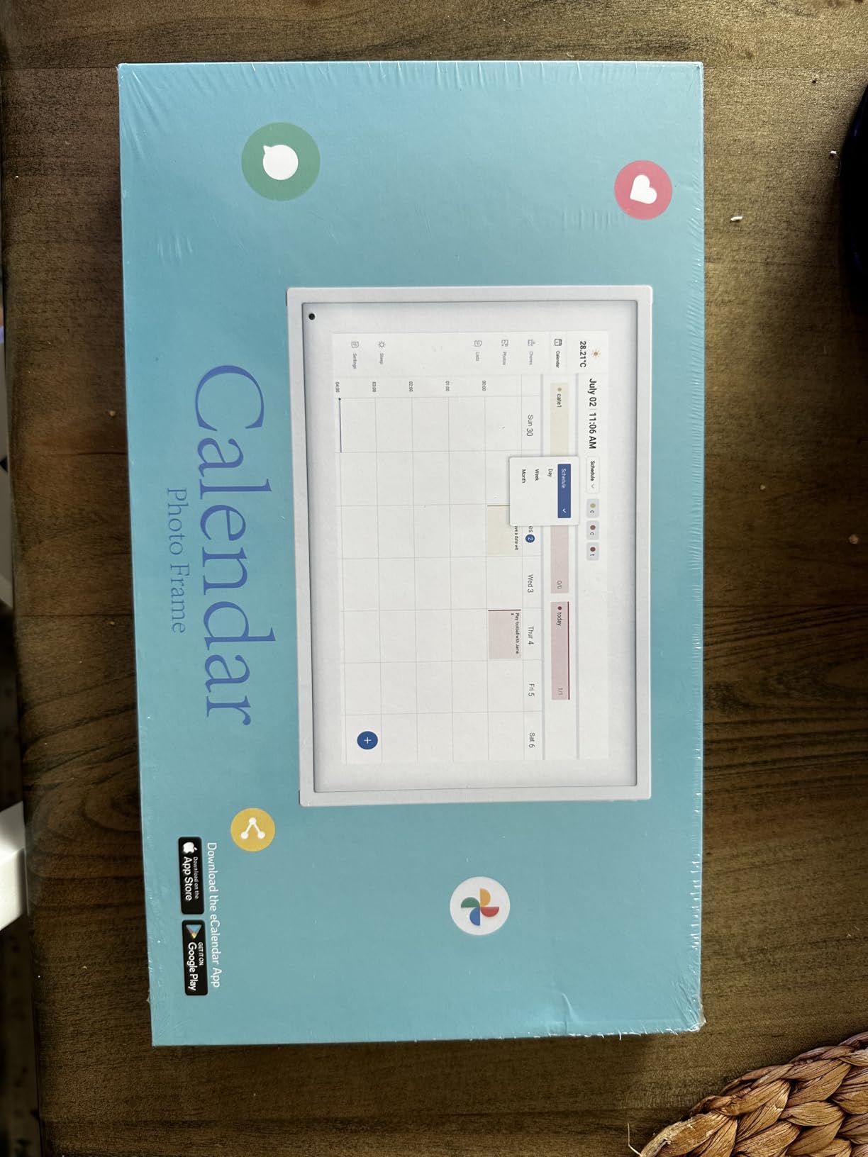 Digital Calendar, 10.1inch Smart WiFi Digital Calendar & Chore Chart, Touch Screen HD Display for Family Schedules, Share Moments Instantly from Anywhere customer photo 2