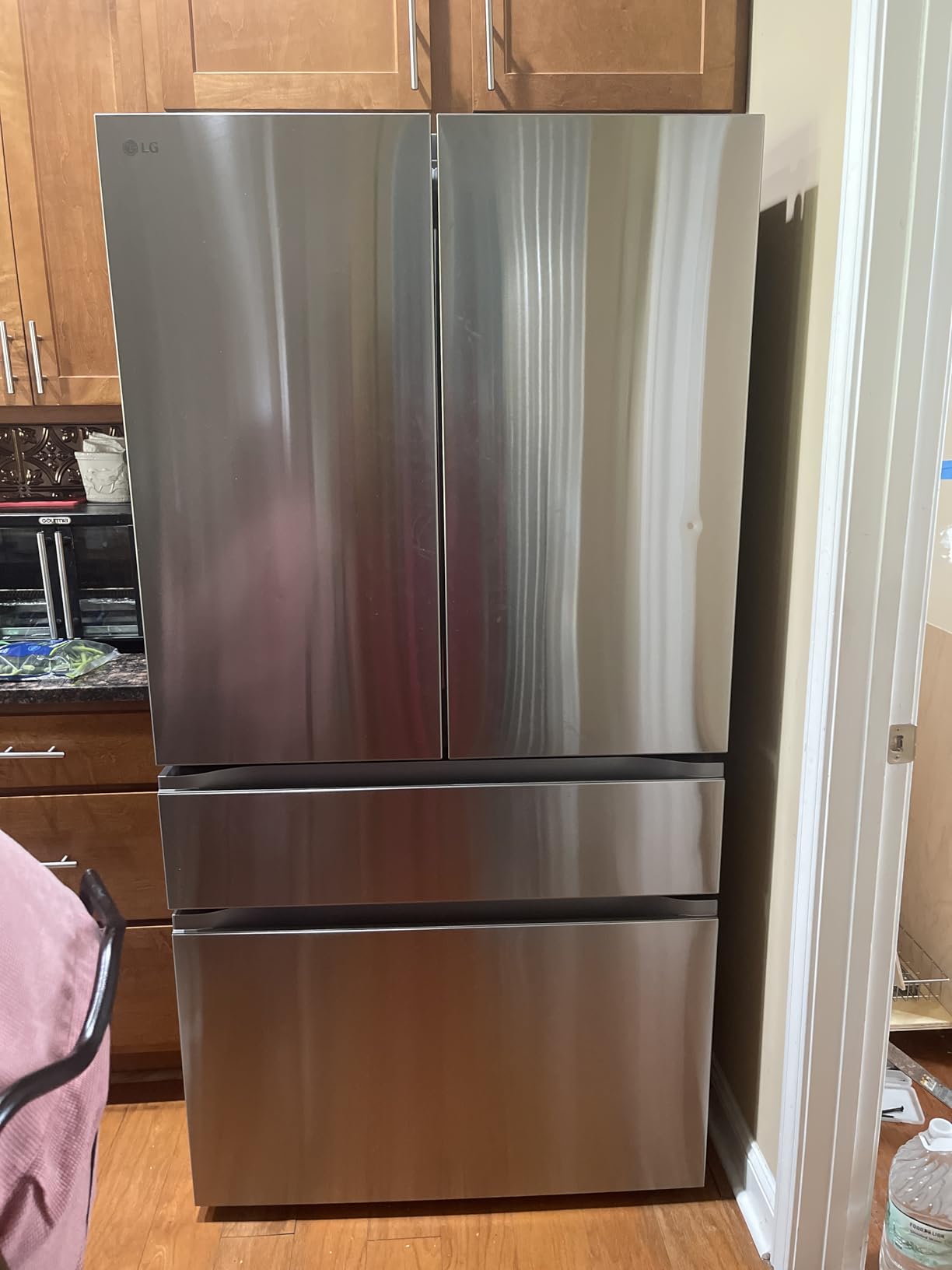 LF30S8210S 29.6 Cu. Ft. Stainless 4-Door French Door Refrigerator customer photo 1
