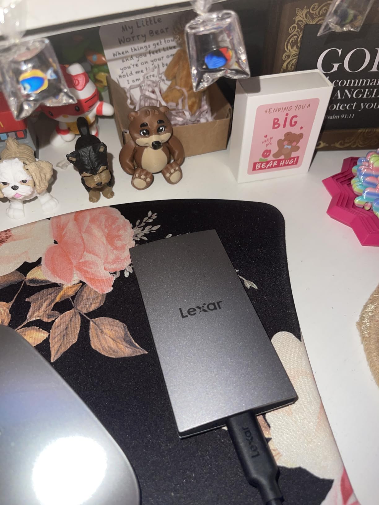 Lexar ES3 1TB Portable SSD Silver, USB 3.2 Gen 2 up to 1050MB/s customer photo 1