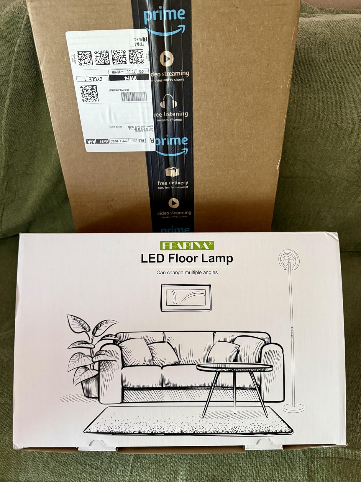 Torchiere Floor Lamp for Bedroom, 75.5 Inch Tall Corner Standing Lamp for Living Room with Rotatable Ring Lights, 36W Bright Dimmable LED Floor Light with Remote Control for Reading Office customer photo 1