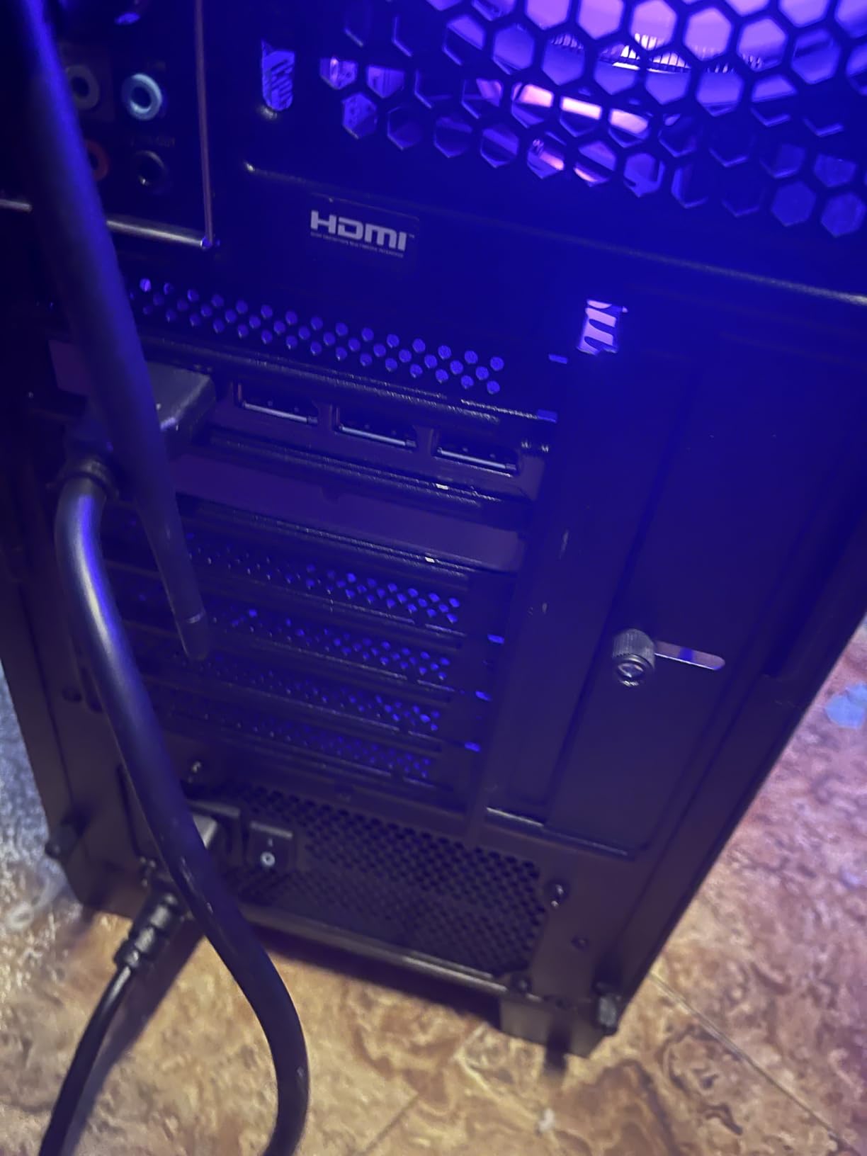 msi Codex Z2 Gaming Desktop: AMD R7-8700F, GeForce RTX 5070, 32GB DDR5, 2TB m.2 NVMe SSD, USB Type-C, VR-Ready, Windows 11 Home : A8NVP-436US customer photo 2