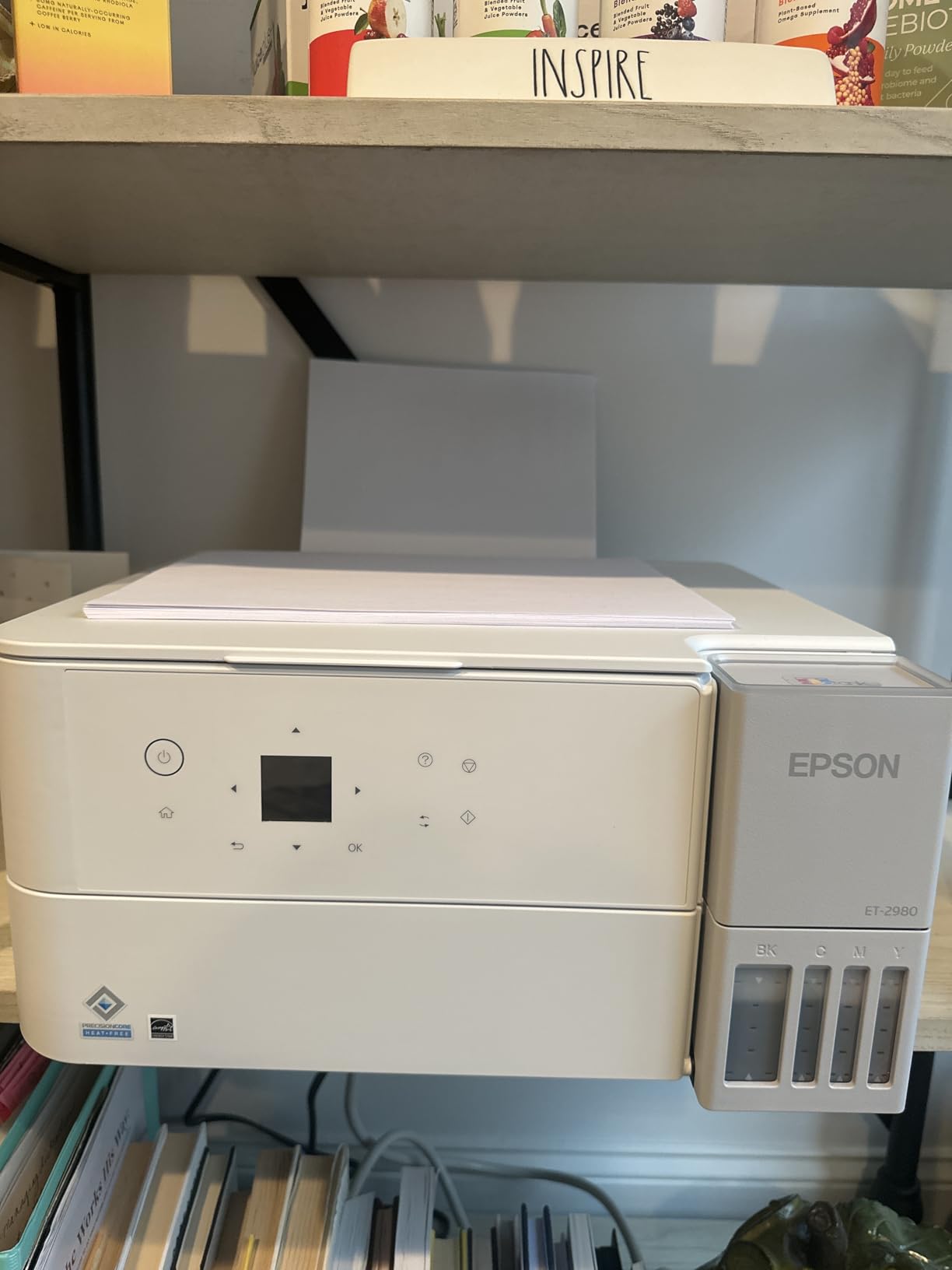 Epson EcoTank ET-2980 Wireless Color All-in-One Supertank Printer customer photo 1