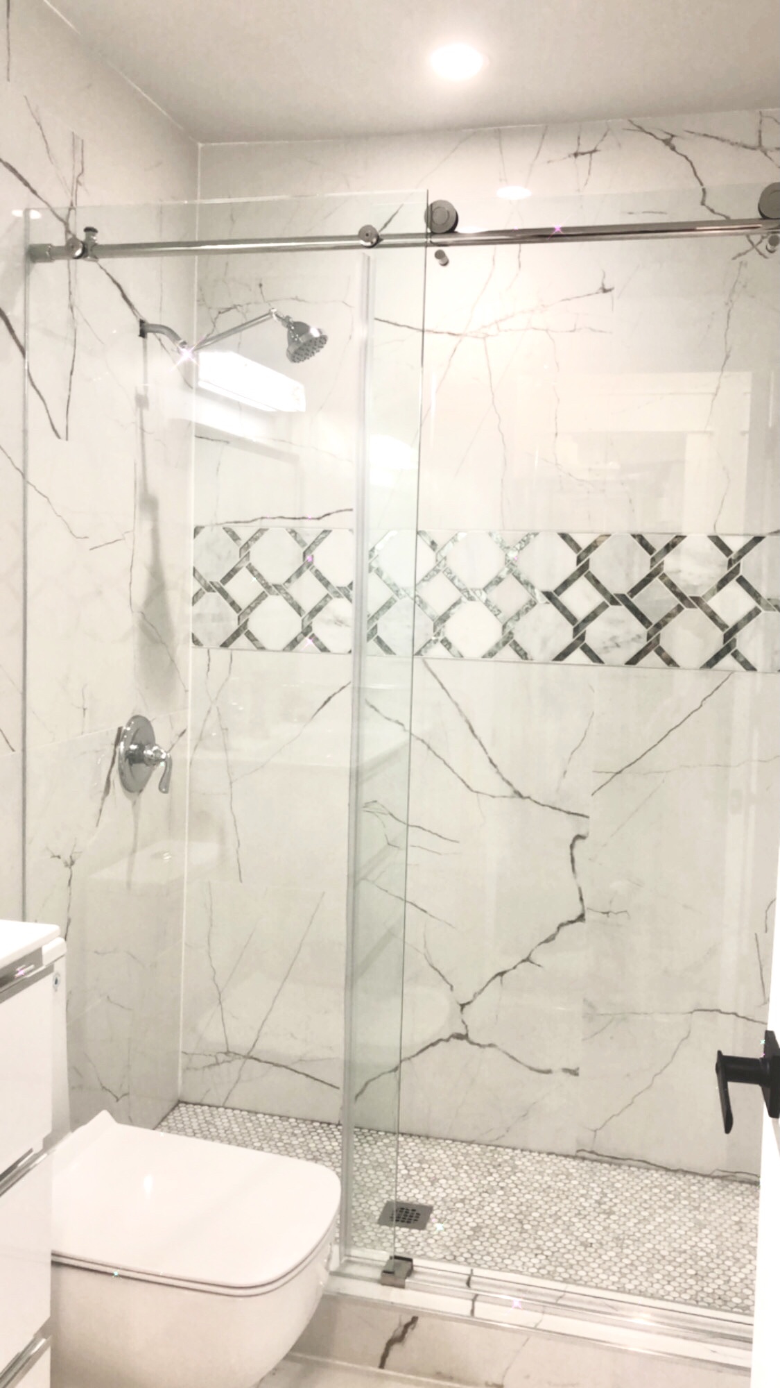 WOODBRIDGE Frameless Bathtub Shower Doors 56-60