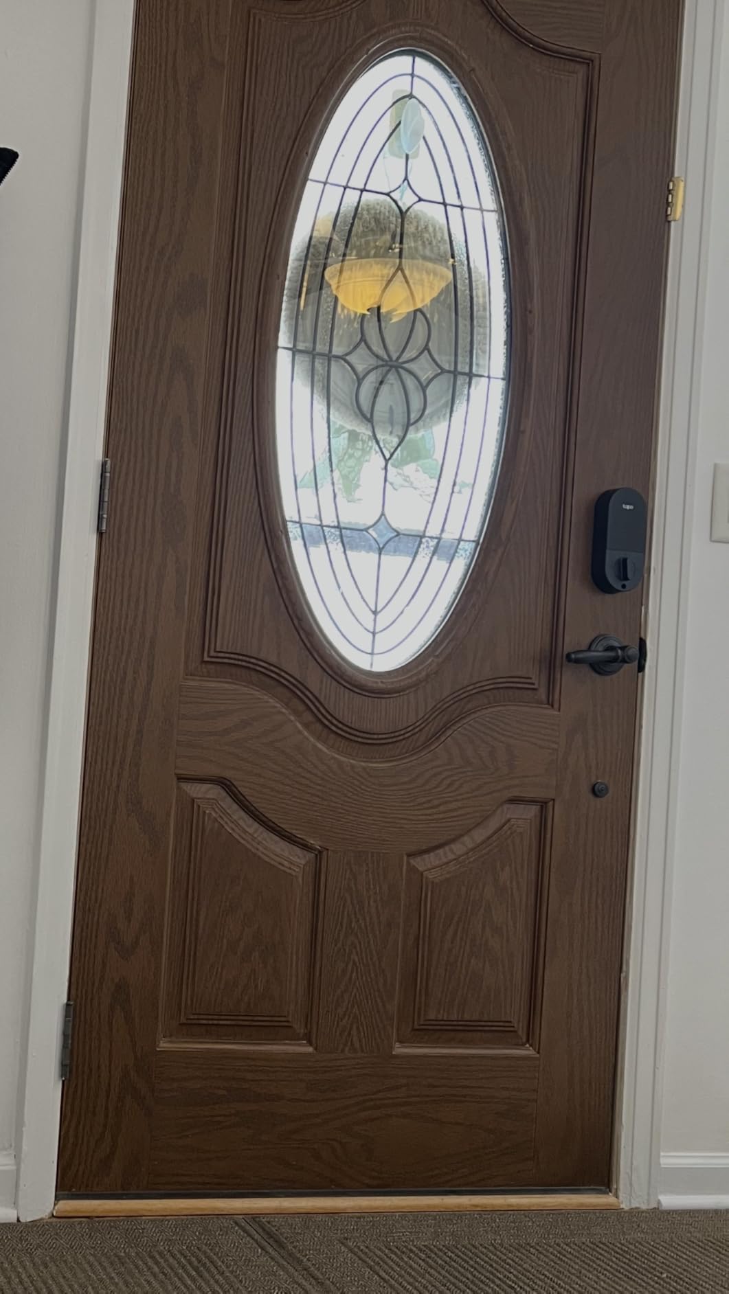 Tapo Smart Wi-Fi Deadbolt Door Lock - Keyless Tactile Buttons, Customized Access with in-App Monitoring, Auto-Lock, IP54 Weatherproof, BHMA Grade 3, Tapo DL100 customer photo 1