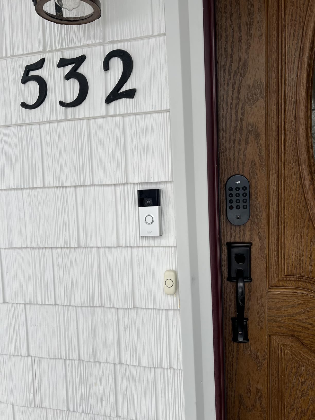 Tapo Smart Wi-Fi Deadbolt Door Lock - Keyless Tactile Buttons, Customized Access with in-App Monitoring, Auto-Lock, IP54 Weatherproof, BHMA Grade 3, Tapo DL100 customer photo 2