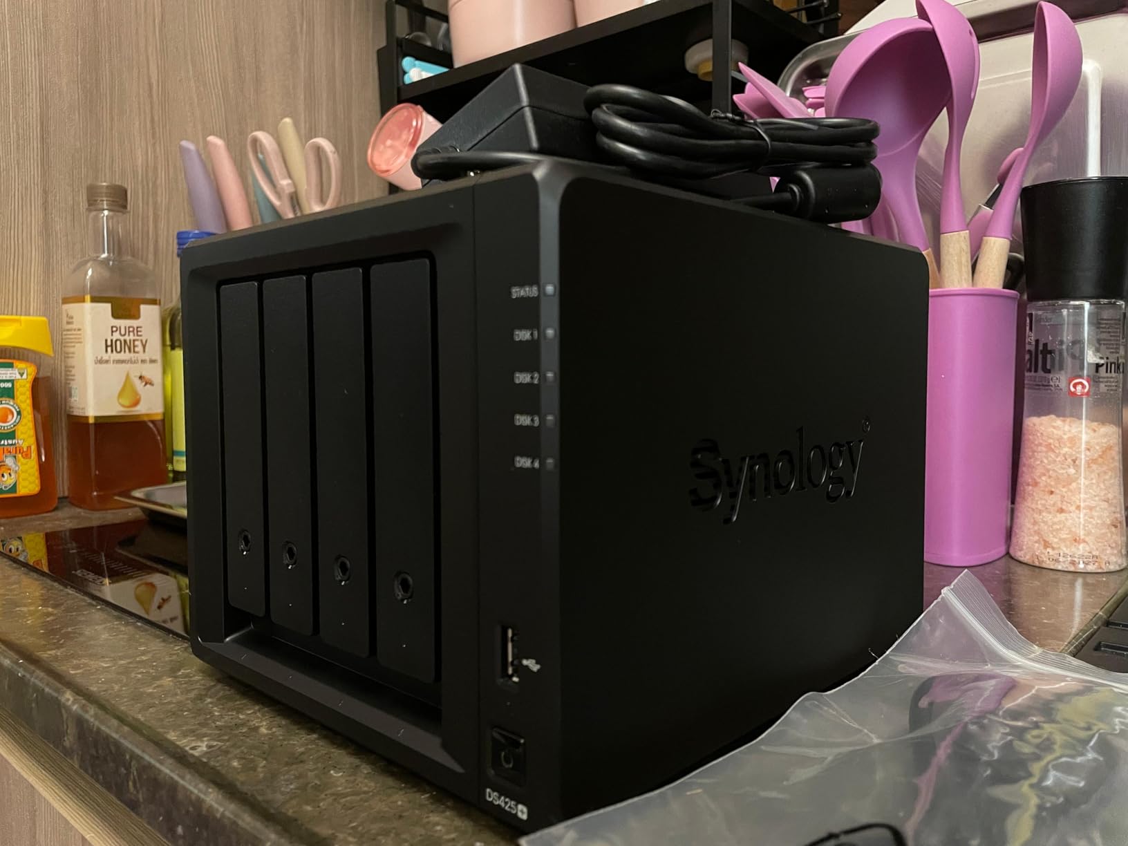 Synology DS425+ Private Cloud Media Server - Stream, Back Up & Share Files (4-Bay Diskless NAS) customer photo 2