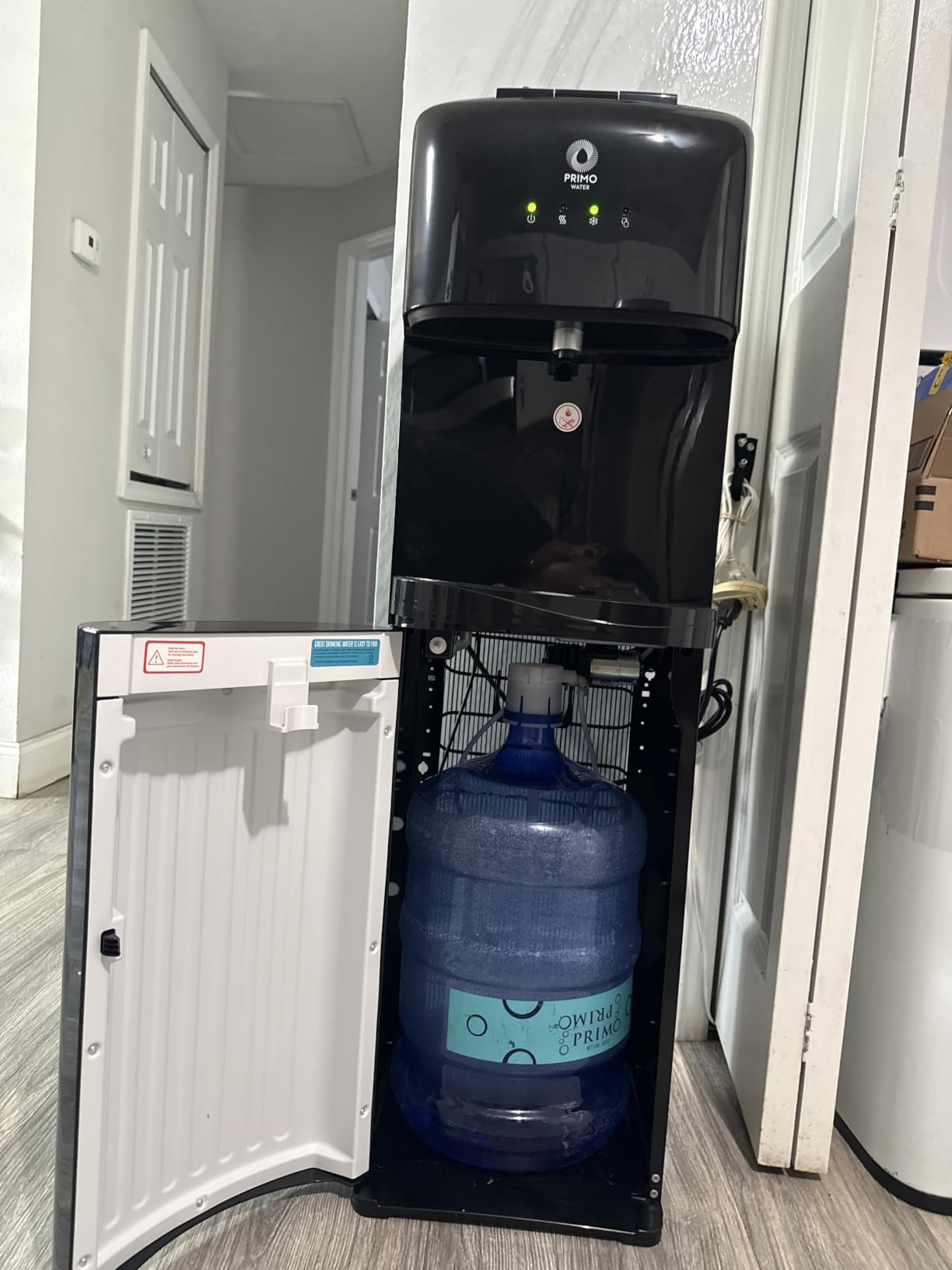 Primo Water Dispenser for 5 Gallon Bottle - Hot & Cold Bottom Loading Water Cooler Machine customer photo 1