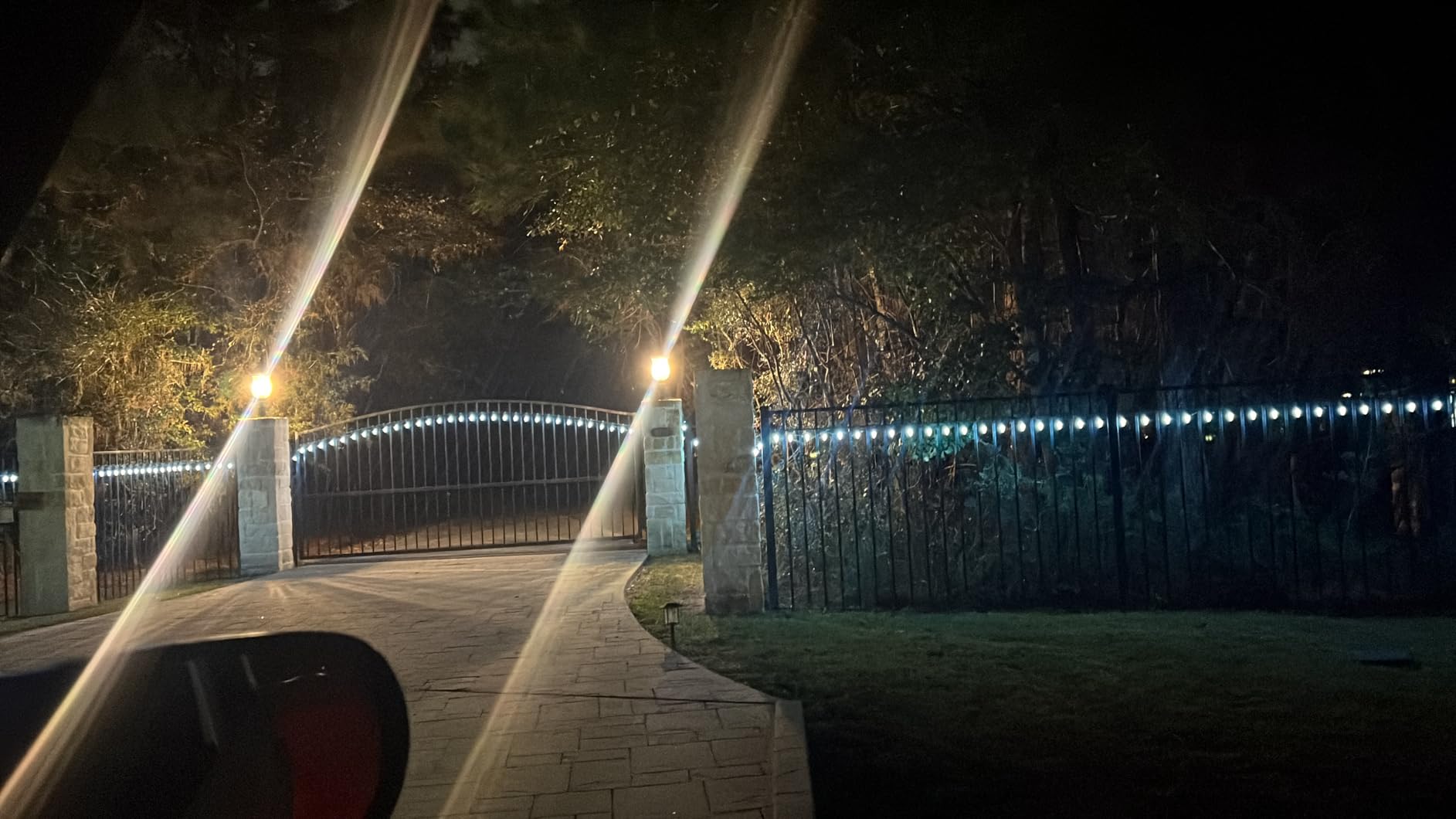 C9 Christmas Lights Outdoor with 100 Spring Clips 65FT 100 LED, C9 String Lights Waterproof Connectable Commercial Grade for Outside House Roof Patio Garden Yard customer photo 2