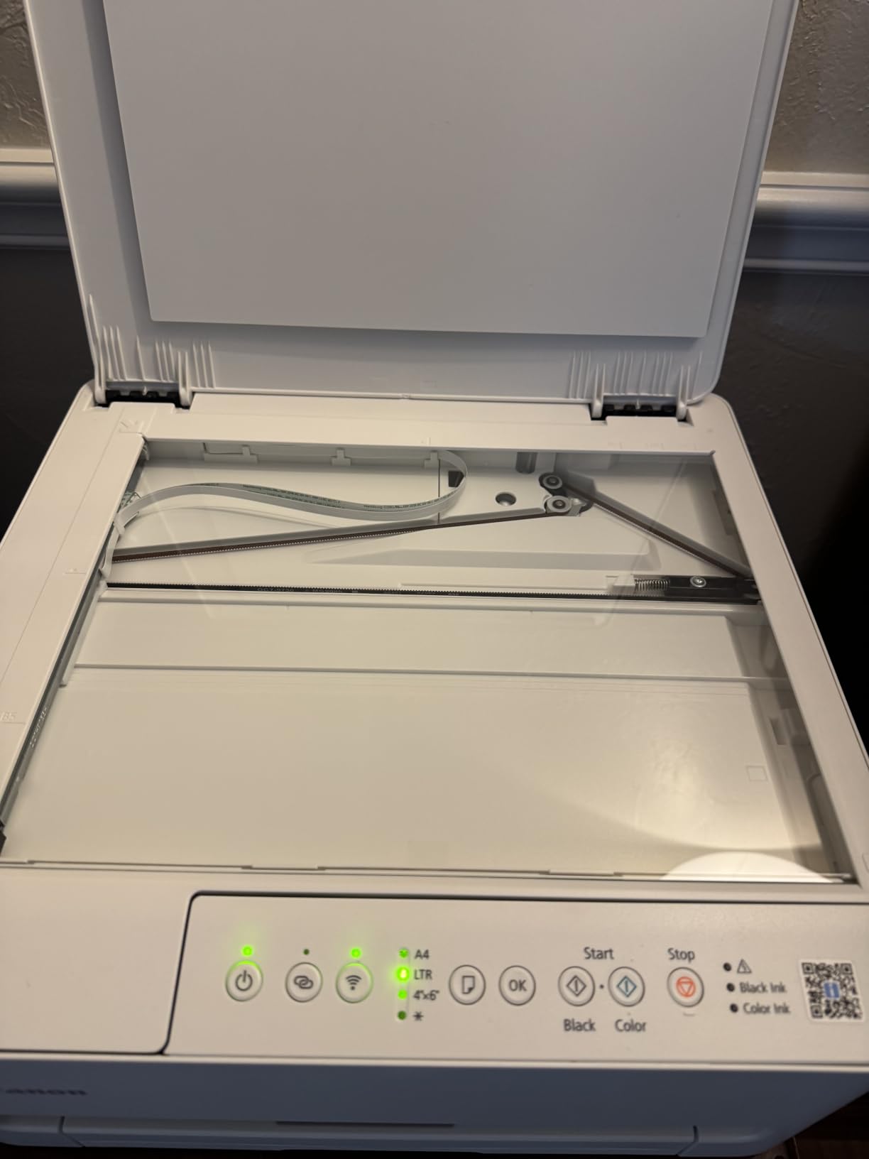 Canon PIXMA TS4320 Wireless Color Inkjet Printer for Duplex Printing, White - Home Printer with Copier/Scanner, Compact Design, Easy Setup, 1 Year Limited Warranty customer photo 2