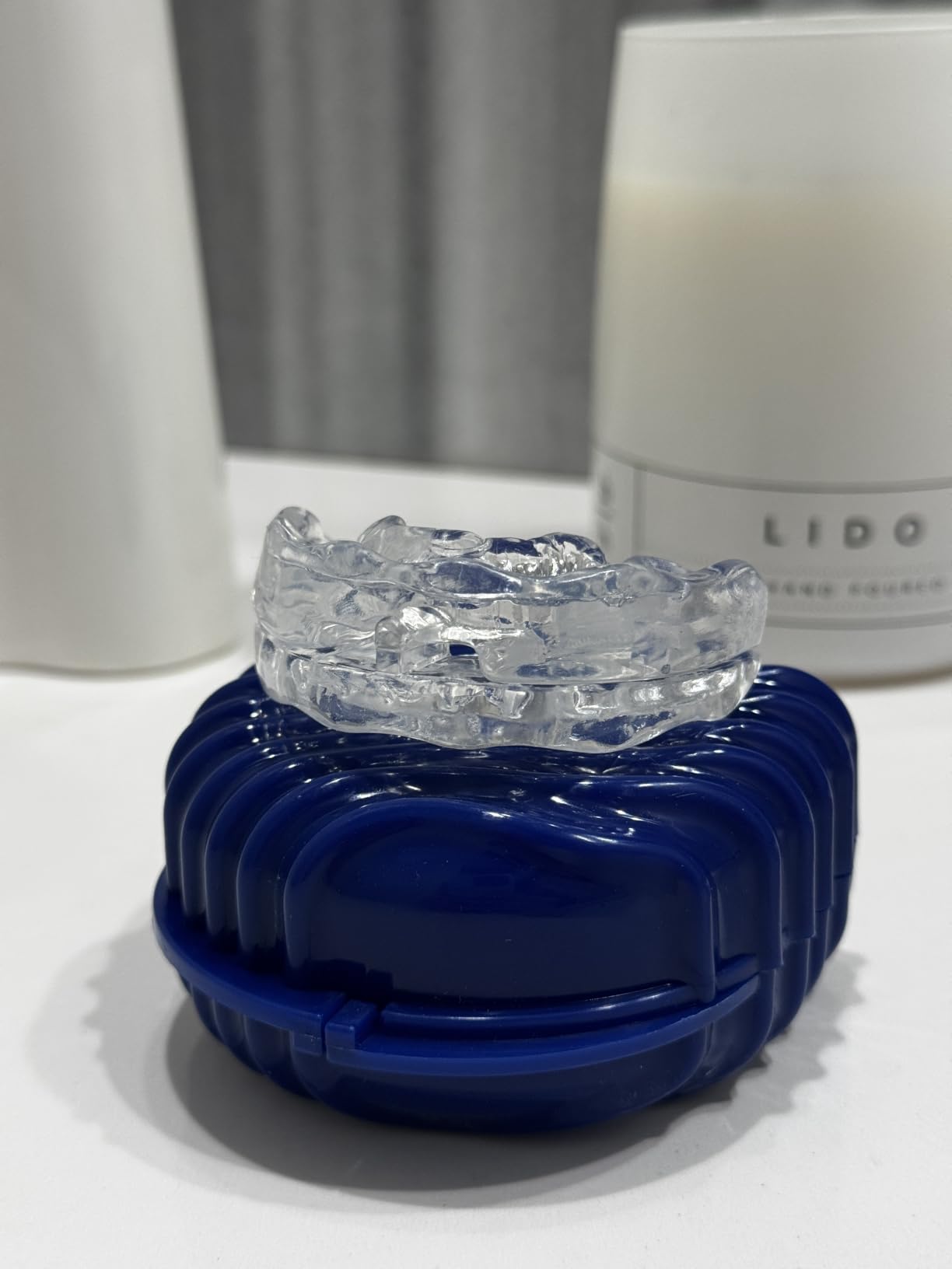 SilentZzz - USA-Designed & FDA-Cleared All EVA Anti Snoring Mouthguards (1+1 Backup) - Adjustable Anti Snore Mouthpieces with Patented Design for a Silent Night's Sleep, Large Size customer photo 1