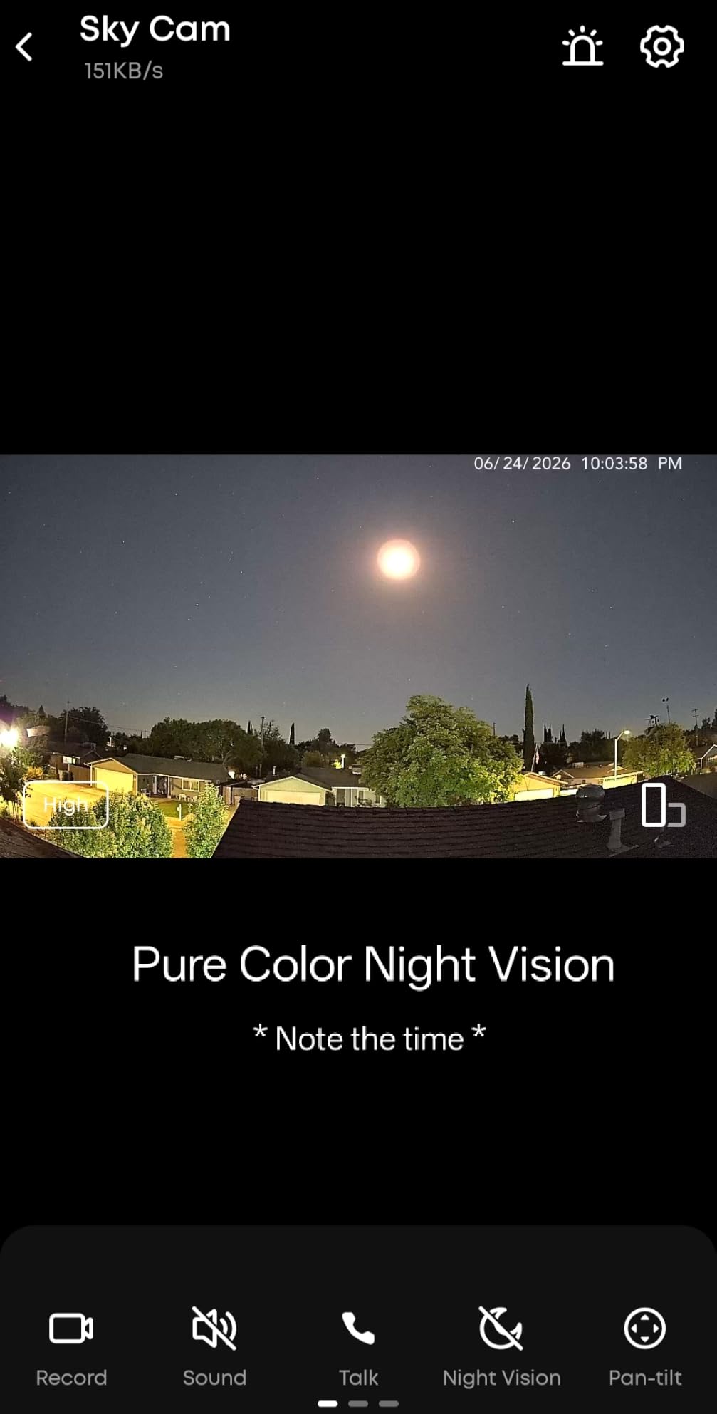 eufy Security Indoor/Outdoor Camera C31, IP66, Spotlight-Free Color Night Vision, 360 Pan &Tilt, AutoTracking, AI Human/Vehicle/Pet/Cry Detection, 24/7 Recording, Dual External Antennas (No Subscription) customer photo 1