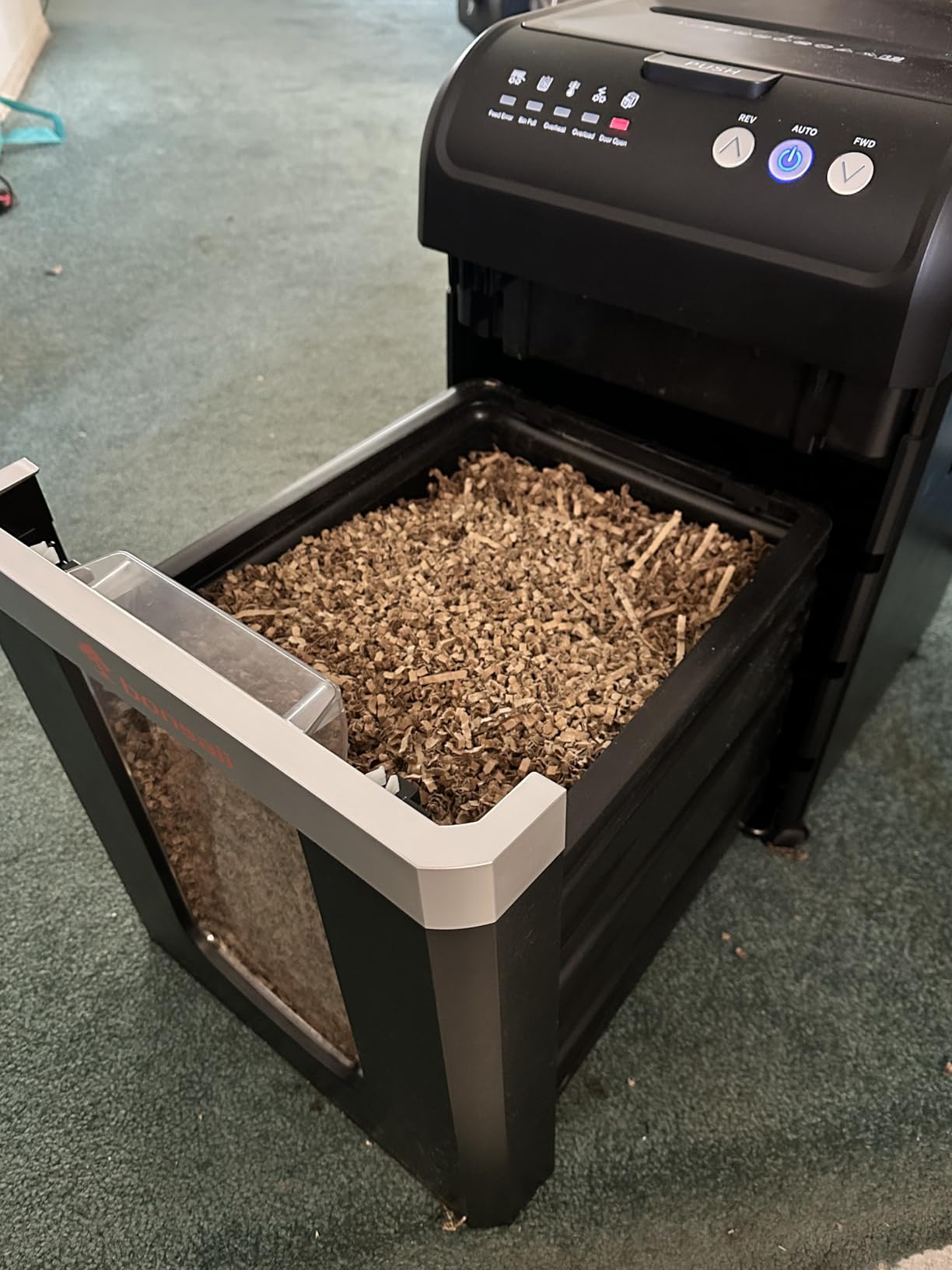 Bonsaii 200-Sheet Auto Feed Paper Shredder, 60-Min Nonstop Heavy Duty Shredders for Office customer photo 1