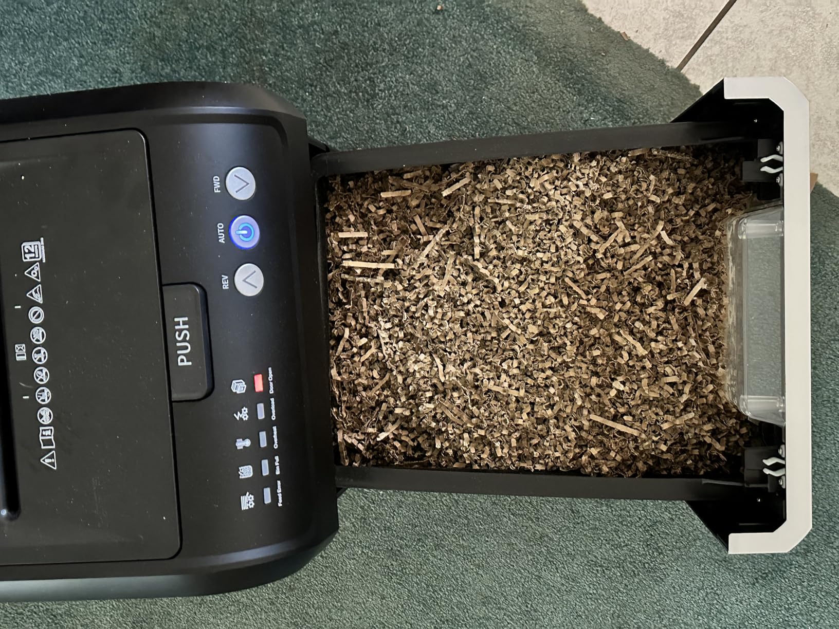 Bonsaii 200-Sheet Auto Feed Paper Shredder, 60-Min Nonstop Heavy Duty Shredders for Office customer photo 2