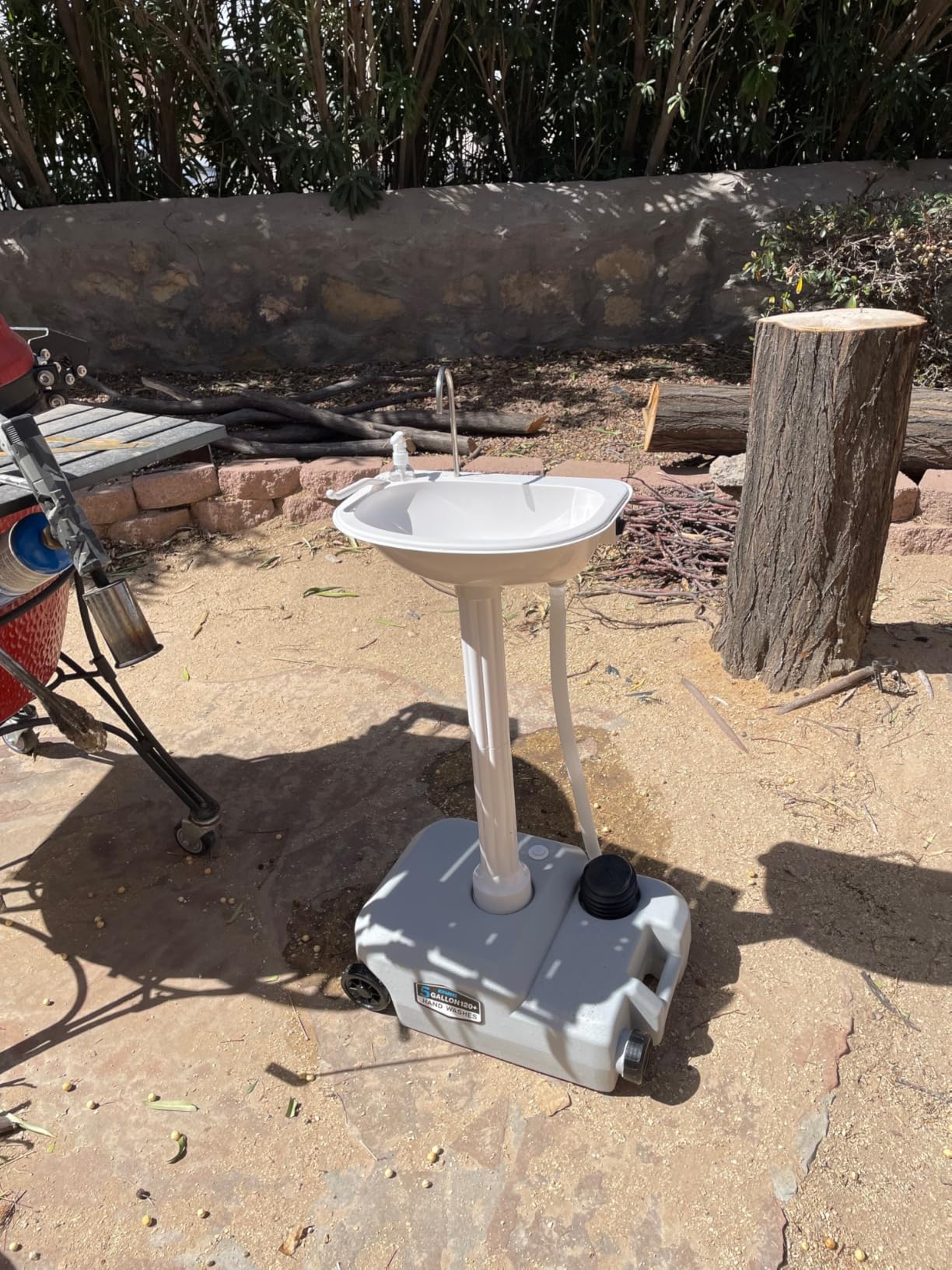 Kohree Camping Sink Hand Wash Station with Electric Pump - Auto Water Flow customer photo 1
