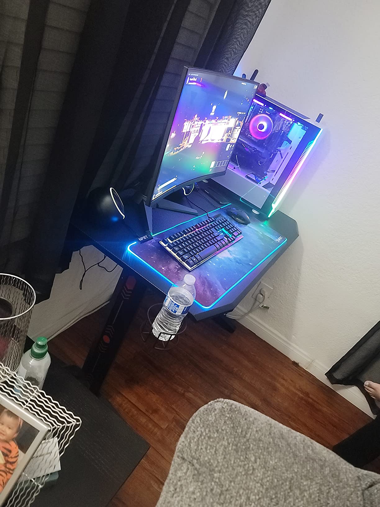Skytech Gaming Edge Gaming PC, AMD Ryzen 5 5500 3.6GHz, NVIDIA RTX 5050 8GB, 1TB NVMe SSD, 16GB DDR4 RAM 3200, 650W Gold PSU, Wi-Fi, Win 11, Desktop customer photo 2
