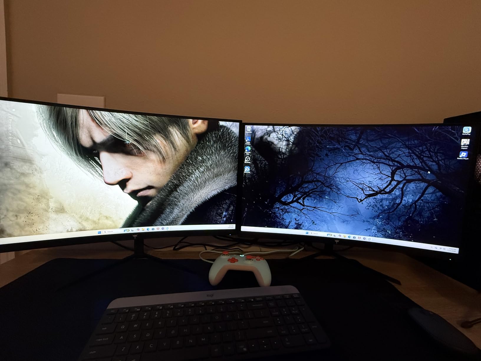 KTC H27S5C 27 Inch Curved Gaming Monitor, 1440P QHD 144Hz Monitor, HDR 400, 2560x1440 120Hz, 1500R HVA Panel, Adaptive Sync, 400nits, 129% sRGB, HDMI DP, Eye Care VESA 100x100 Mount customer photo 2