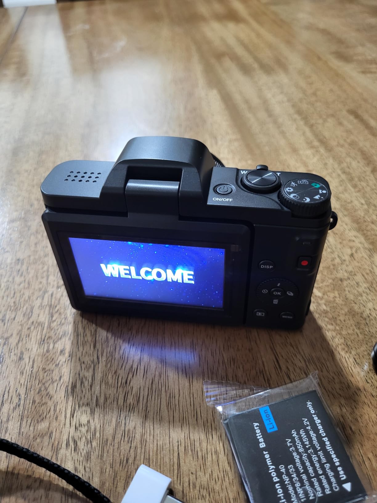 4K Digital Camera WiFi 180° Flip Screen Autofocus 64MP 16X Zoom, Black | Vlogging Camera for YouTube, Compact Travel Camera for Beginners, Anti-Shake, 32GB Card, 2 Batteries customer photo 1