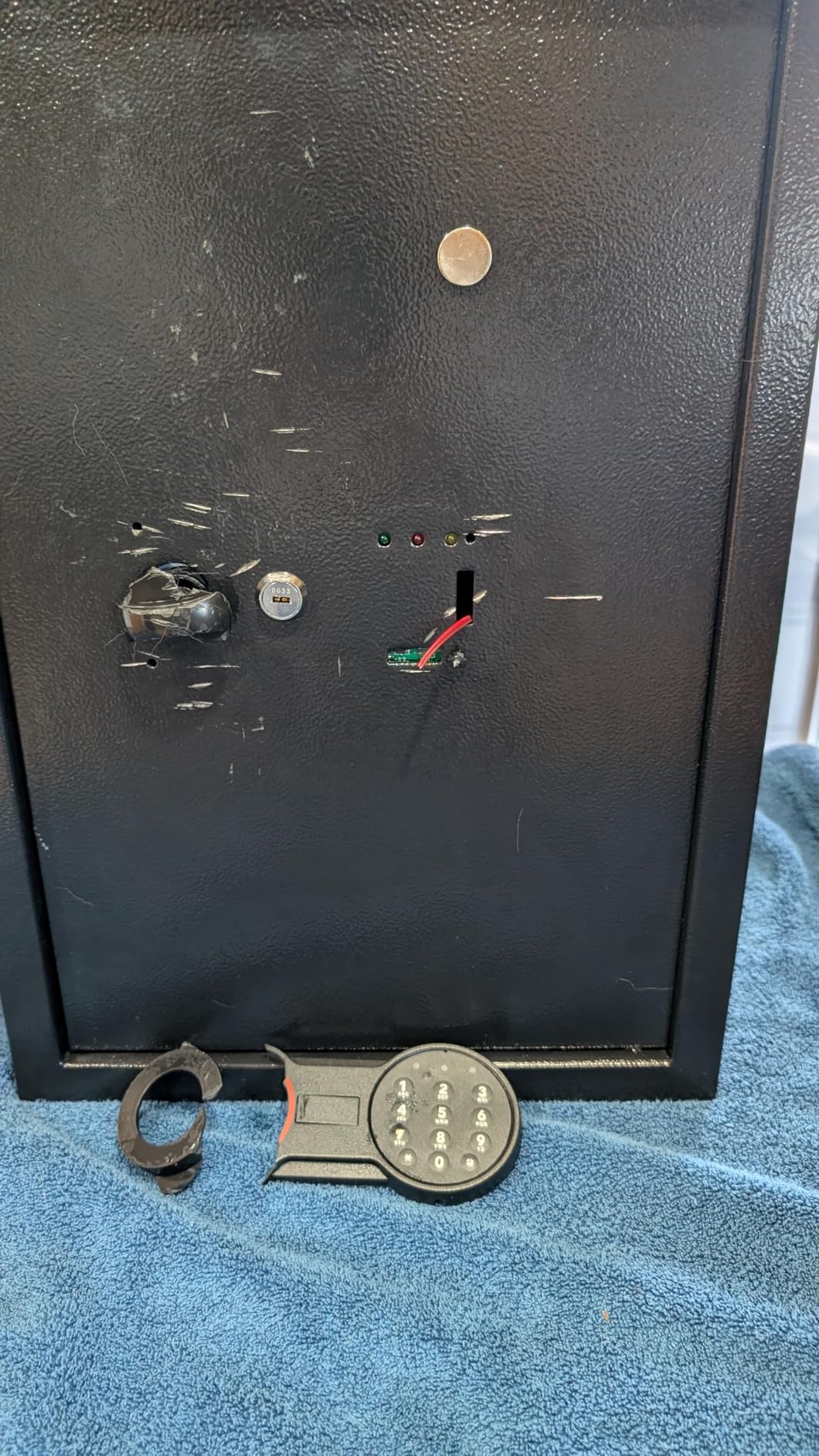 35-Min 1700°F Fireproof Safe for Home Documents, 27.6