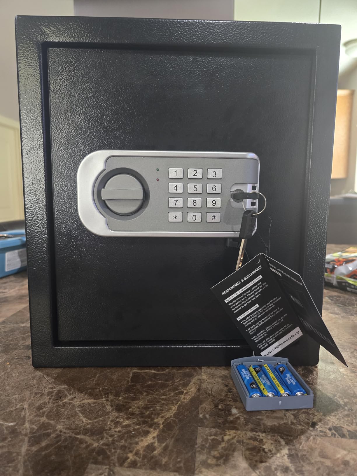Upgraded 2026 Fireproof Safes for Home | 1700°F 35-Min Protection | 2.8 Cuft Fire Proof Safes with Digital Keypad, Smart Alarm, Bolt-Down Design | Safety Box For Documents Jewelry Electronics customer photo 2