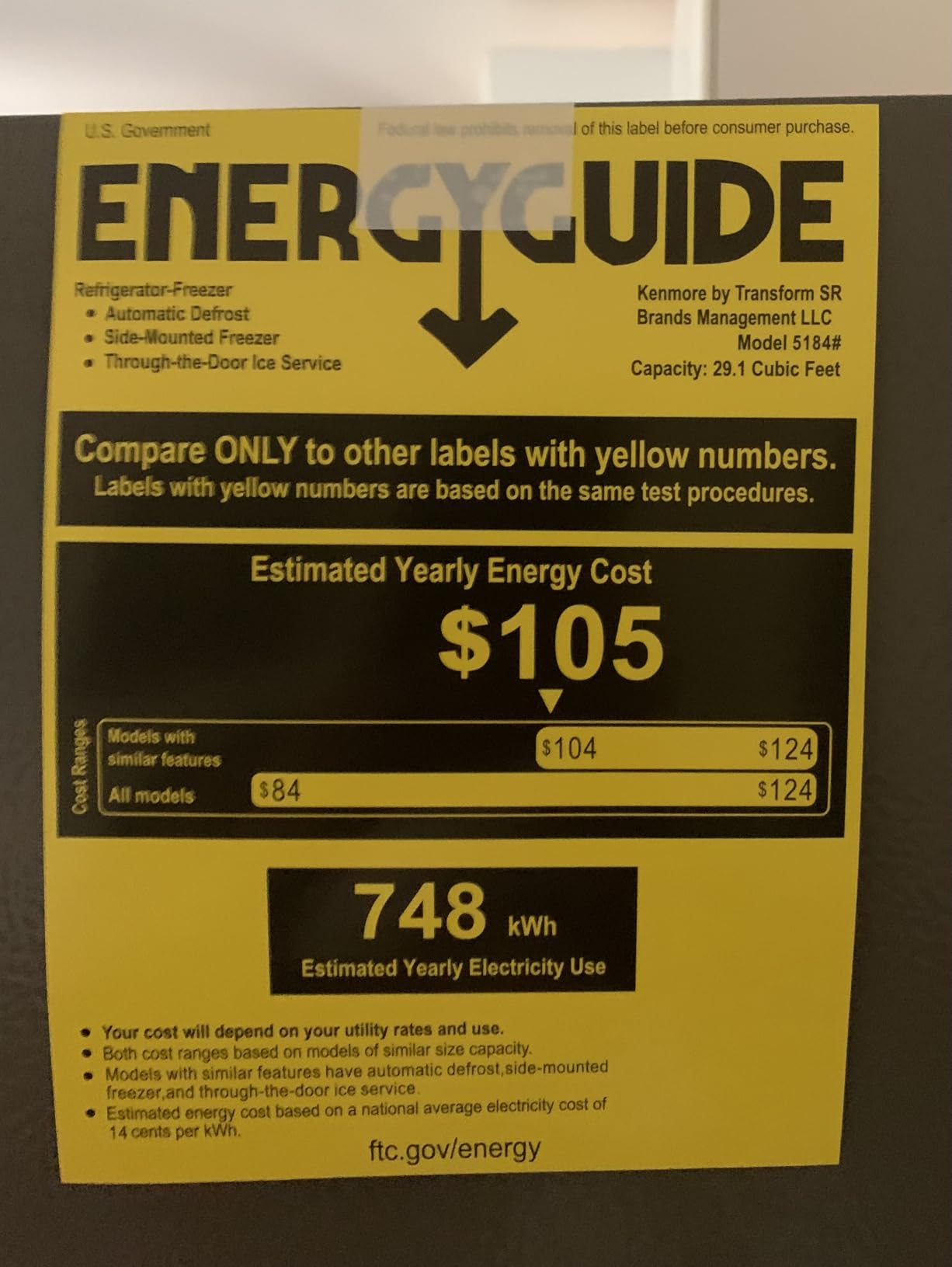Kenmore 36