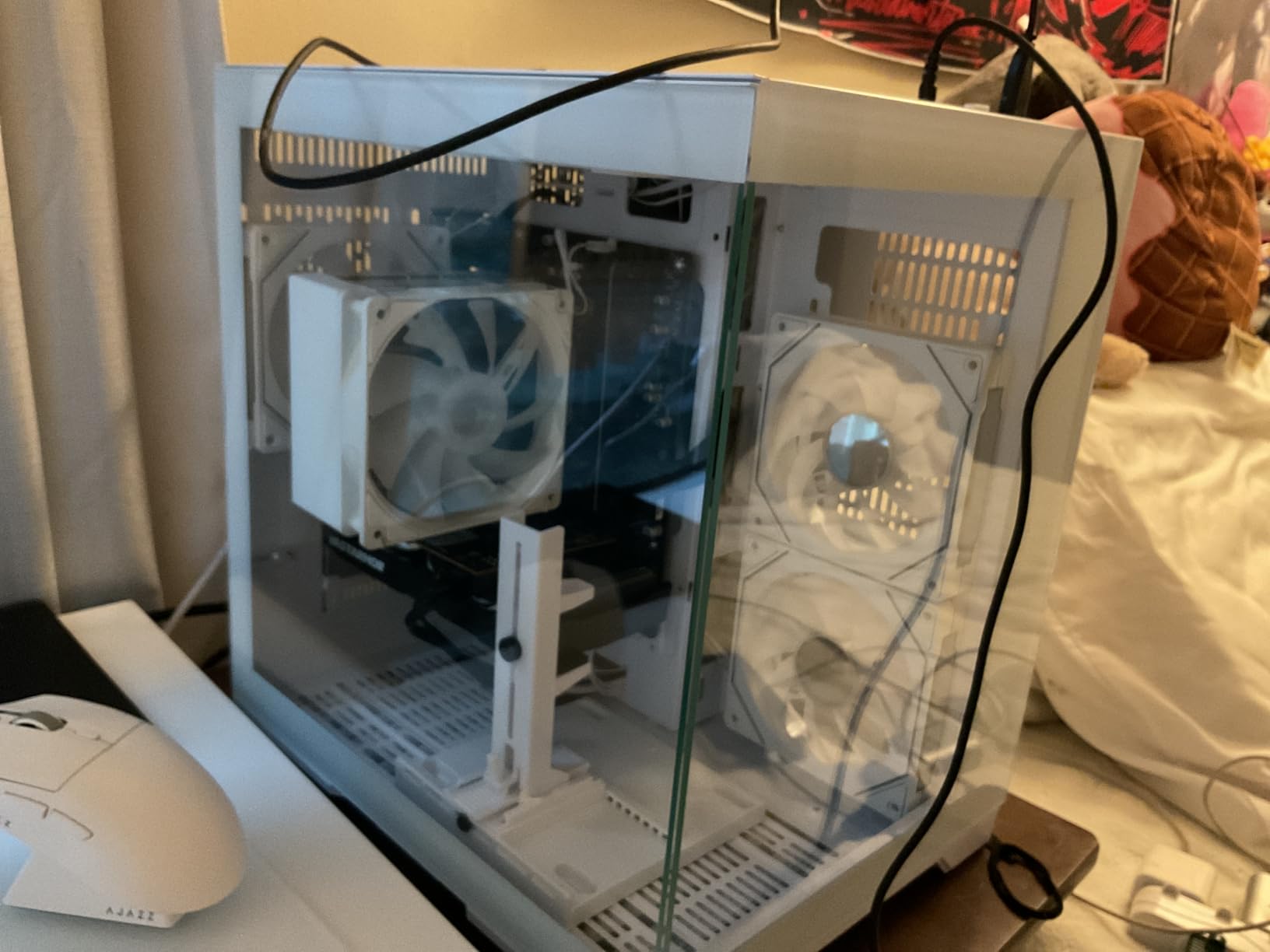 Gaming PC Desktop Computer - Ryzen 5 4500, Radeon RX 6500XT 4GB, 16GB DDR4 RAM, 512GB NVME SSD, Prebuilt Tower for 1080P Casual Gaming, Streaming, School & Home Office (White) customer photo 1