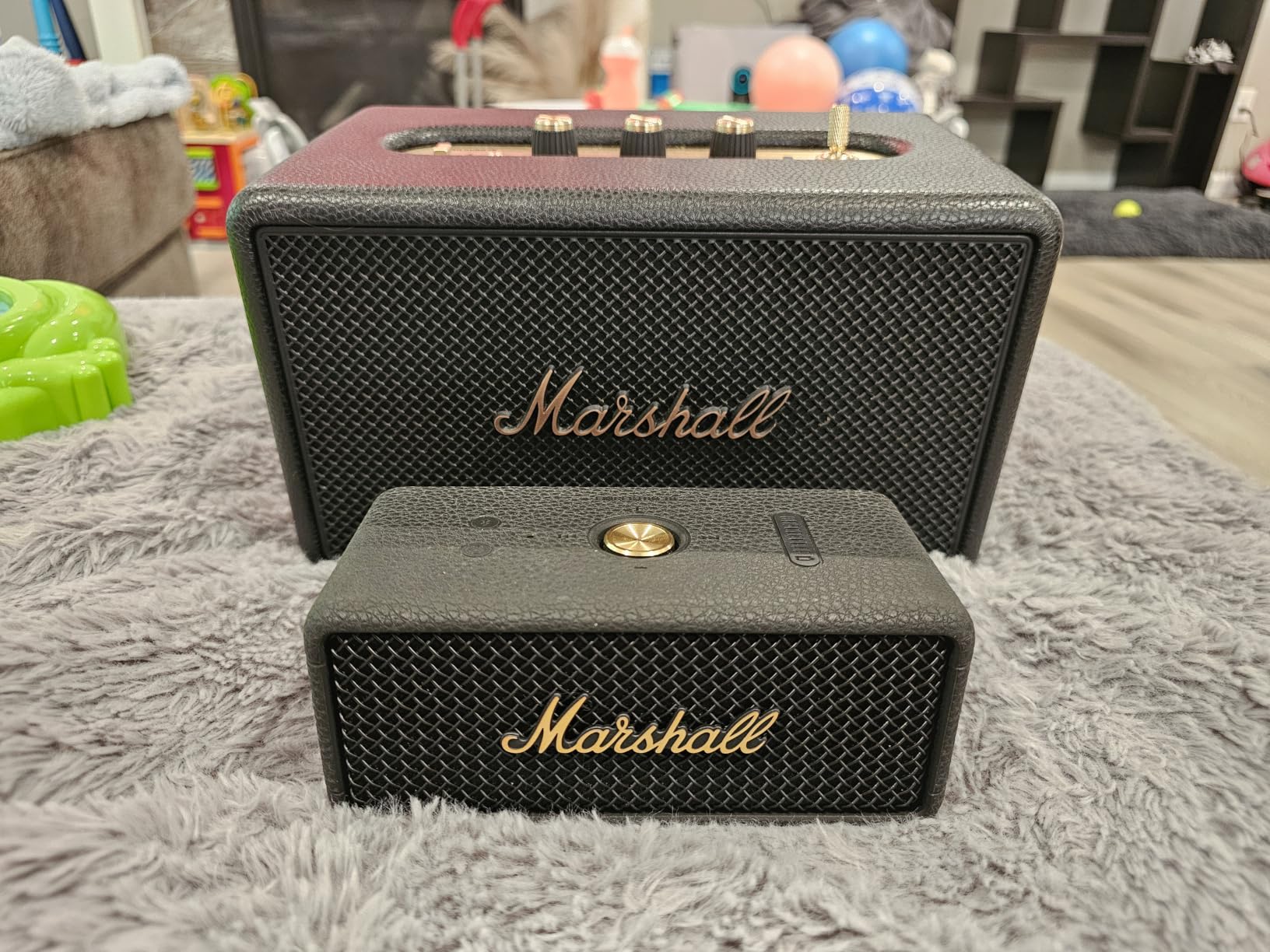 Marshall Emberton III Portable Bluetooth Speaker - Rugged Waterproof/Dust-Proof Design, Loud Stereo Sound, Deep Bass, Compact and Wireless for Travel and Outdoors customer photo 1