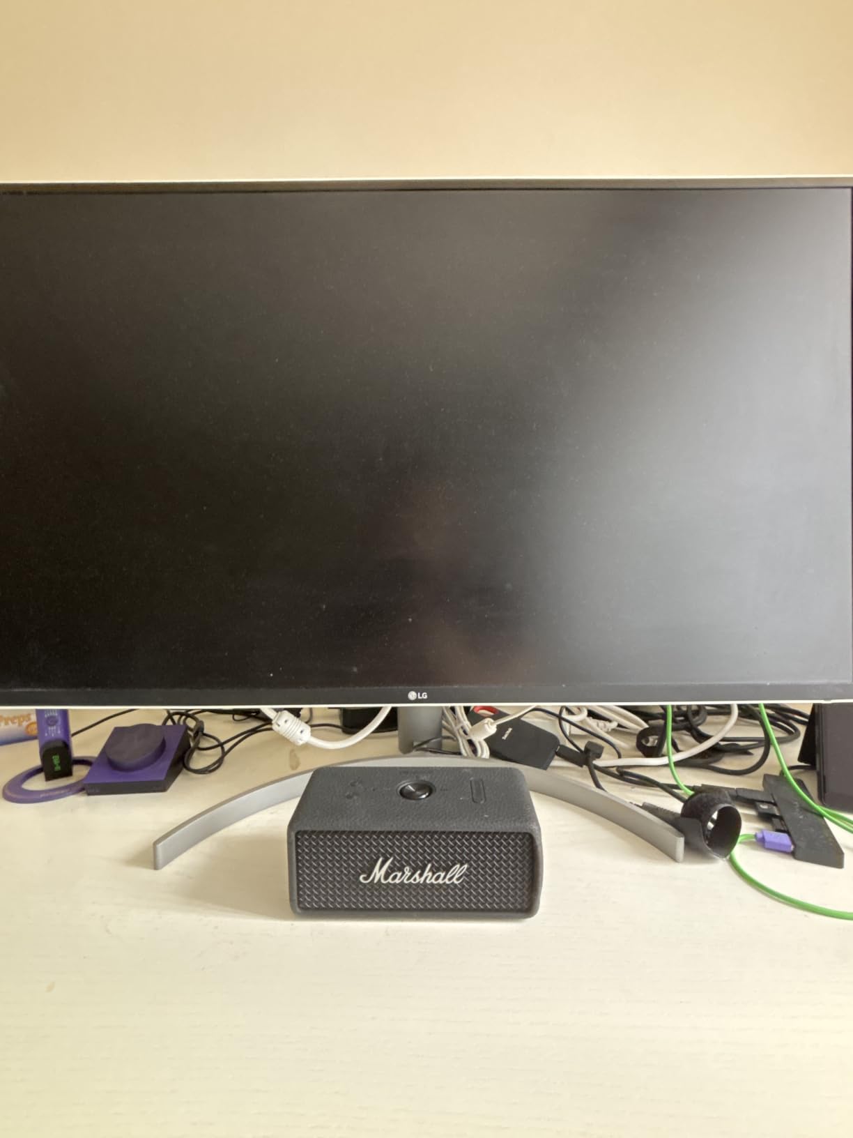 Marshall Emberton III Portable Bluetooth Speaker - Rugged Waterproof/Dust-Proof Design, Loud Stereo Sound, Deep Bass, Compact and Wireless for Travel and Outdoors - Black and Silver customer photo 2