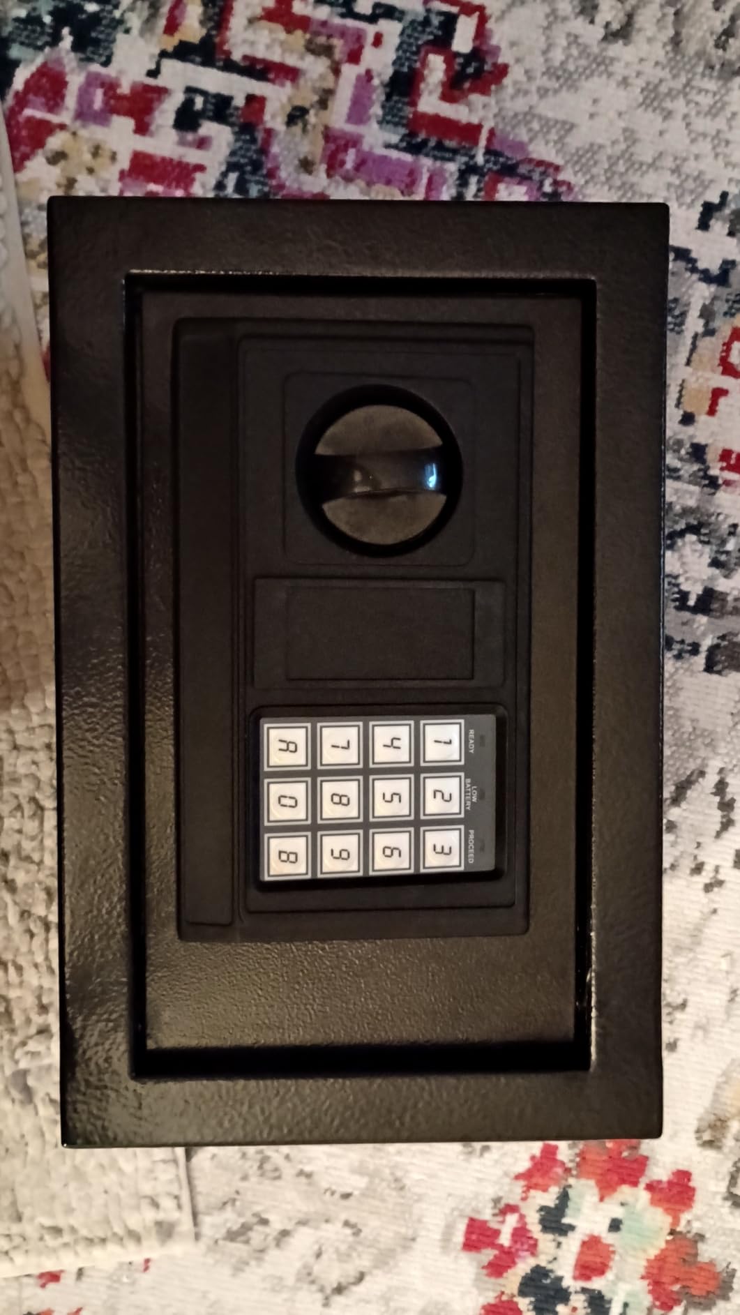 9.0 Cuft Large Fireproof Waterproof Safe for Home Office | 1800°F Fire Protection for 30 Minutes, 85 LBS Heavy Duty Biometric Safe with Fingerprint Keypad Lock, Anti-Theft Alarm customer photo 2