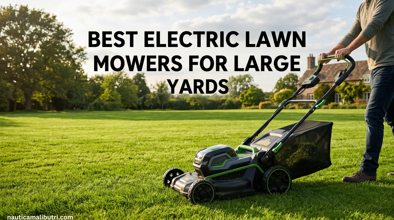 Best Electric Lawn Mowers for Large Yards