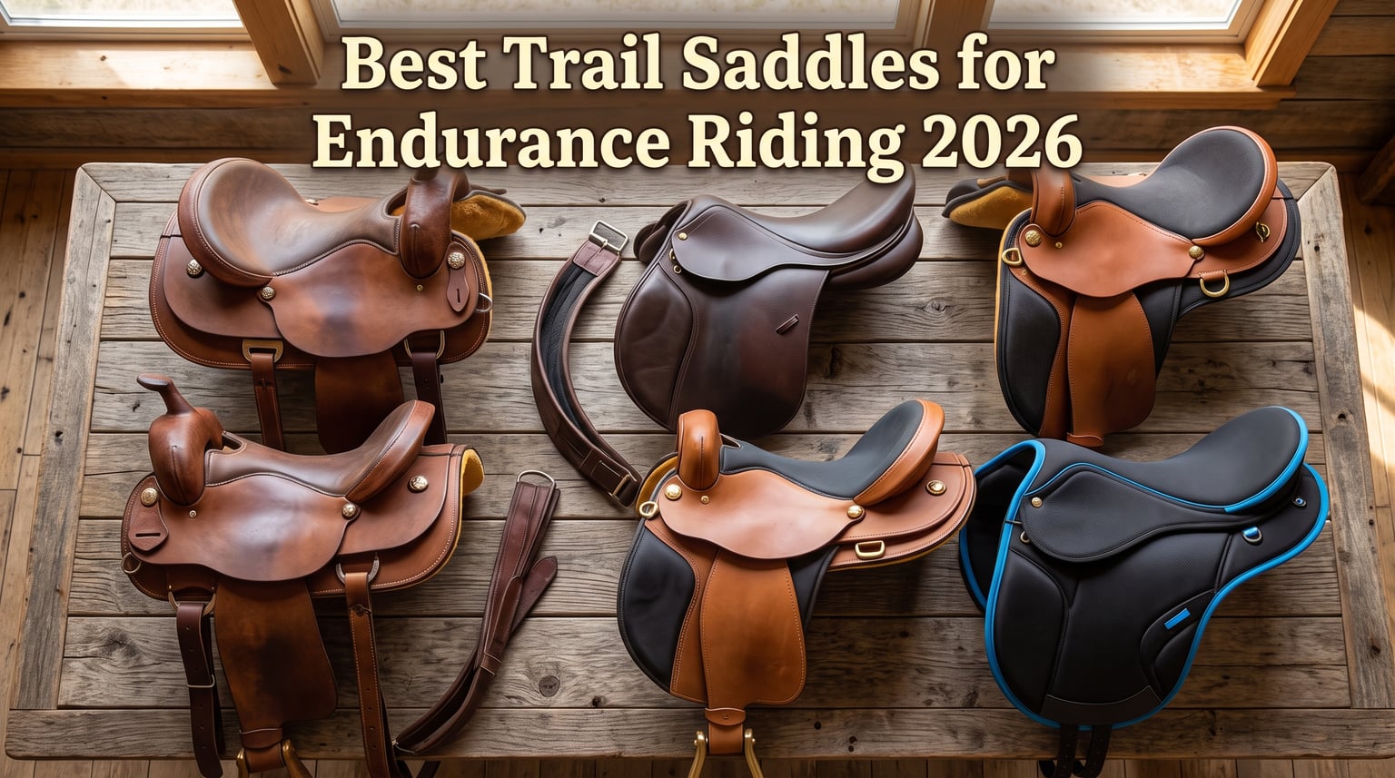 Best trail saddles for endurance riding